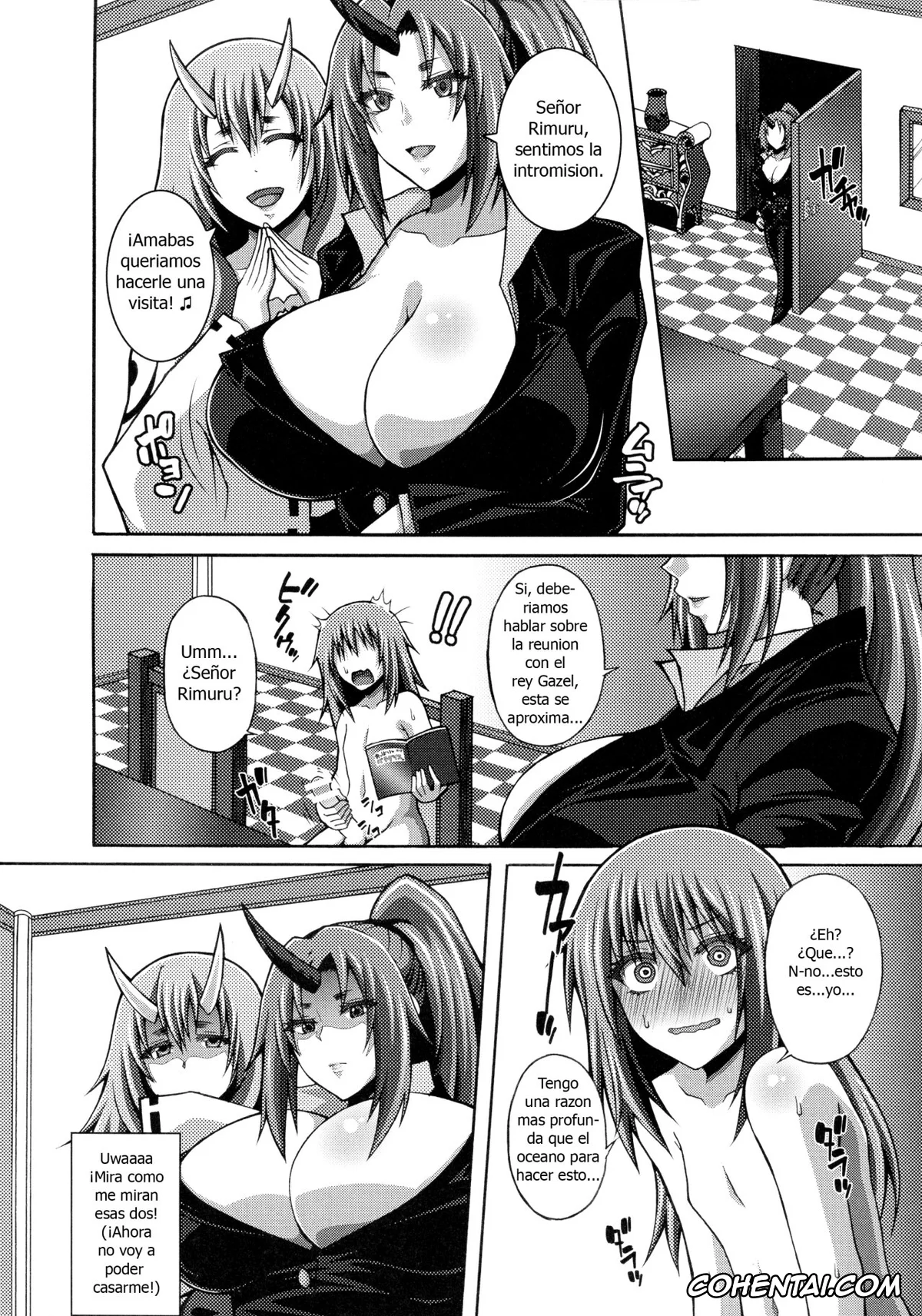 Tensei Shitara Slime datta Ken xxx, Rimuru Tempest xxx, Shion xxx, Shuna xxx, Tensei Harem Nikki (Tensei Shitara Slime datta Ken), pagina 4