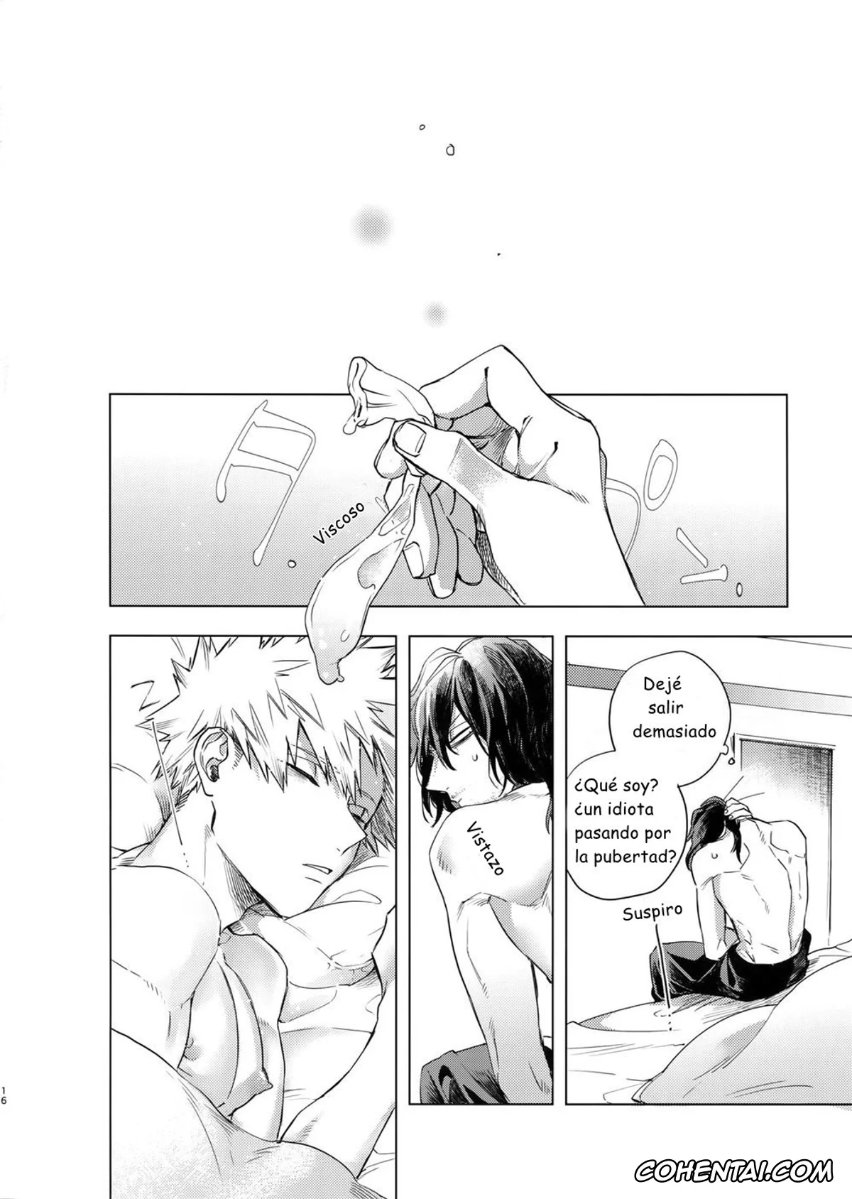 My Hero Academia | Boku No Hero Academia xxx, Katsuki Bakugou xxx, Shouta Aizawa xxx, 20 Virgin Night (Boku no Hero Academia), pagina 16