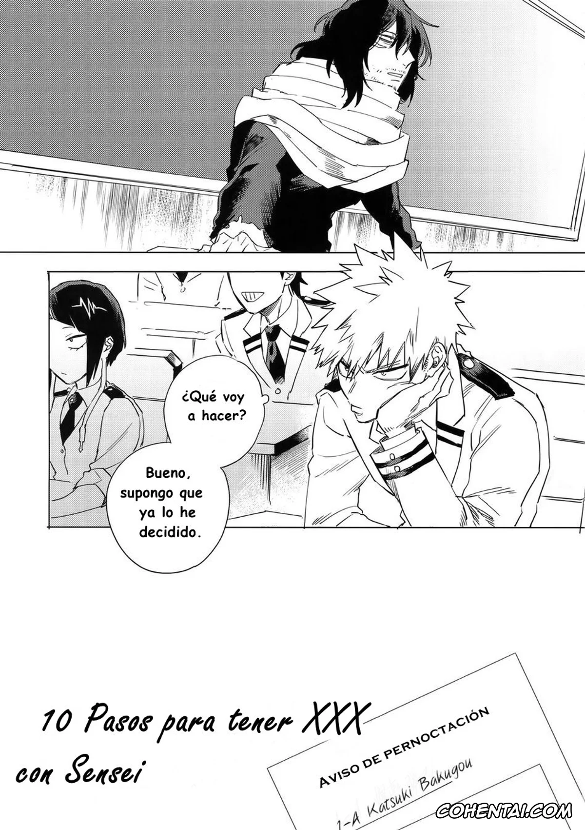 My Hero Academia | Boku No Hero Academia porno, Katsuki Bakugou porno, Shouta Aizawa porno, Ore ga Sensei to XXX Suru 10 no Houhou (Boku no Hero Academia), pagina 5