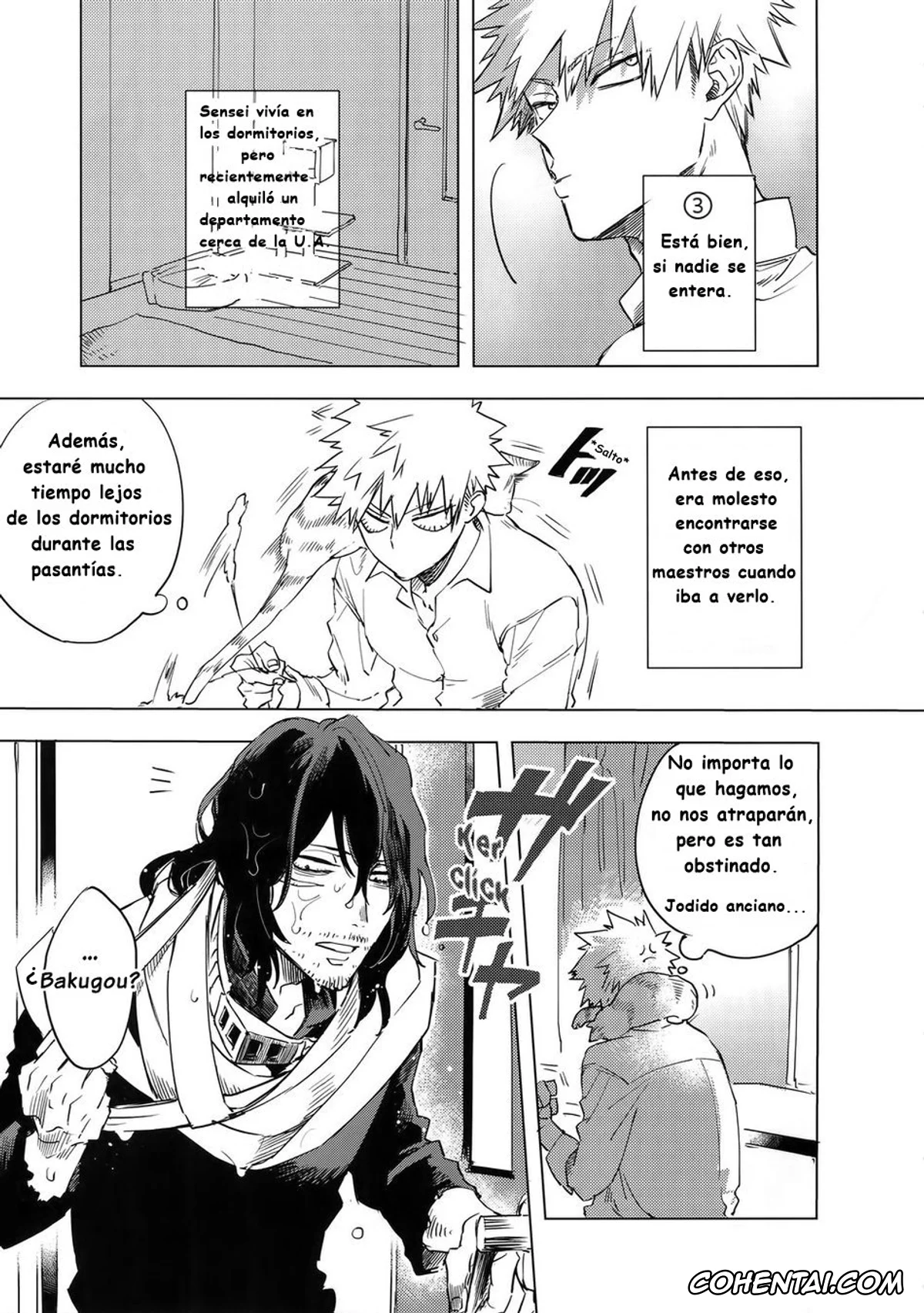 My Hero Academia | Boku No Hero Academia xxx, Katsuki Bakugou xxx, Shouta Aizawa xxx, Ore ga Sensei to XXX Suru 10 no Houhou (Boku no Hero Academia), pagina 7