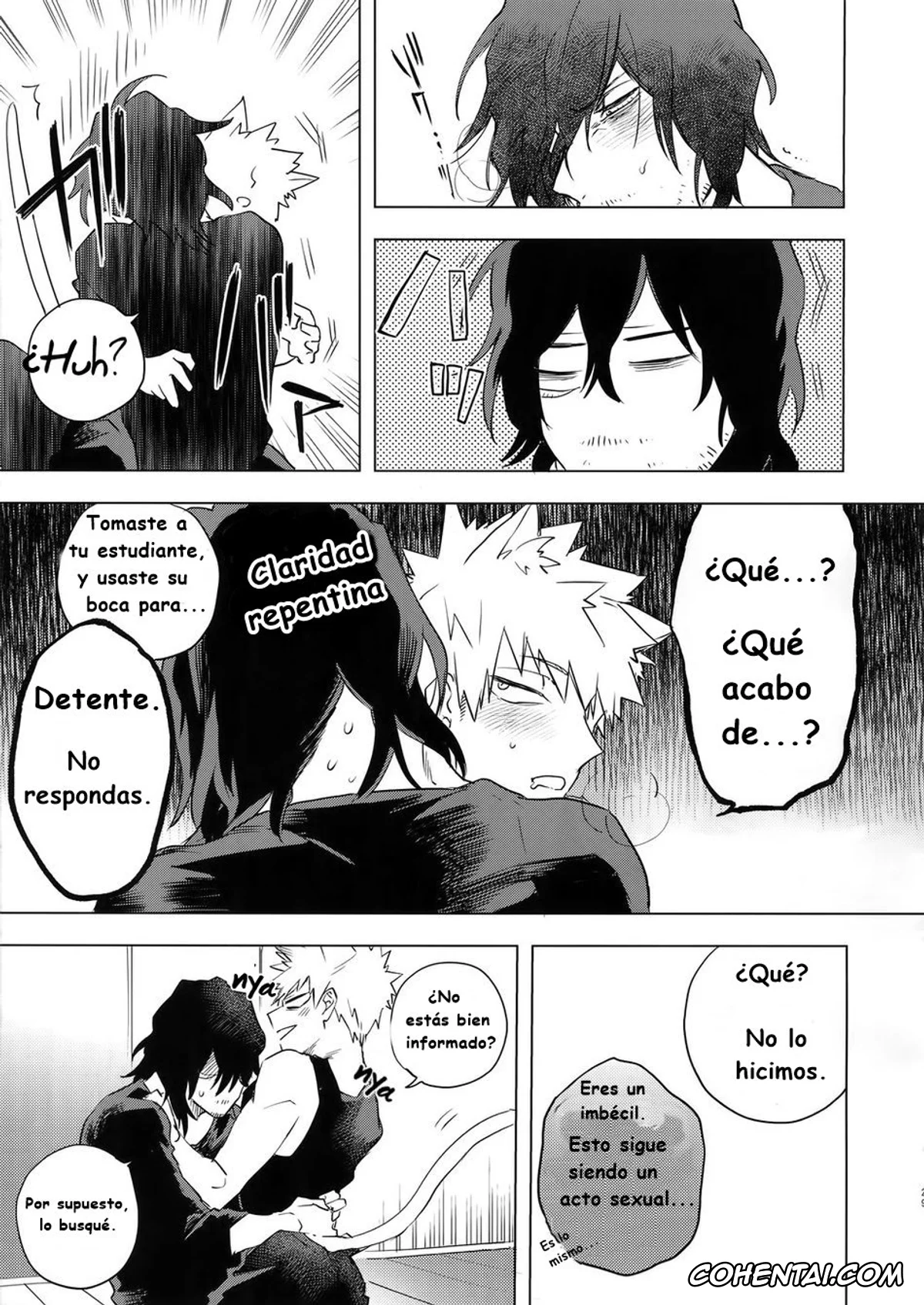 My Hero Academia | Boku No Hero Academia porno, Katsuki Bakugou porno, Shouta Aizawa porno, Ore ga Sensei to XXX Suru 10 no Houhou (Boku no Hero Academia), pagina 29