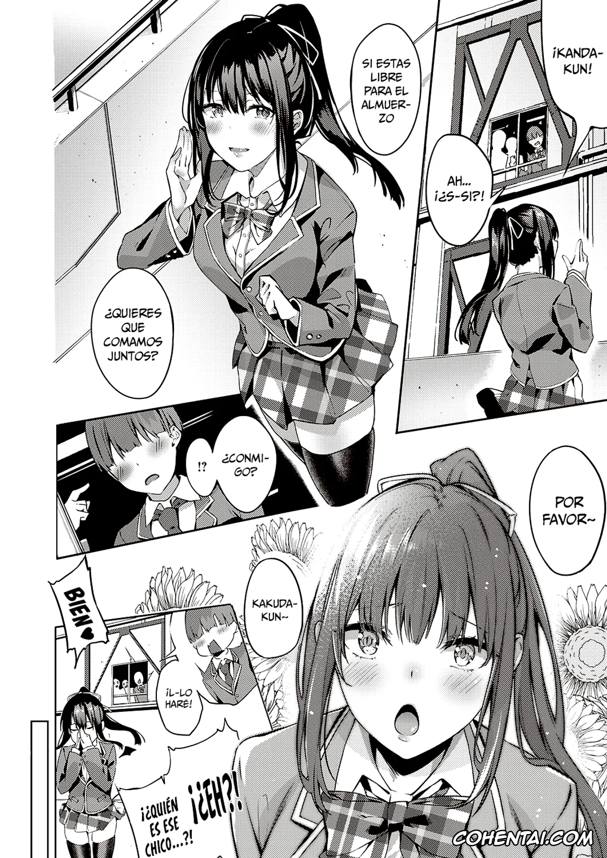 Revistas porno, COMIC ExE porno, Kurohana no Wa Jou ni Odoru (COMIC ExE 22), pagina 2