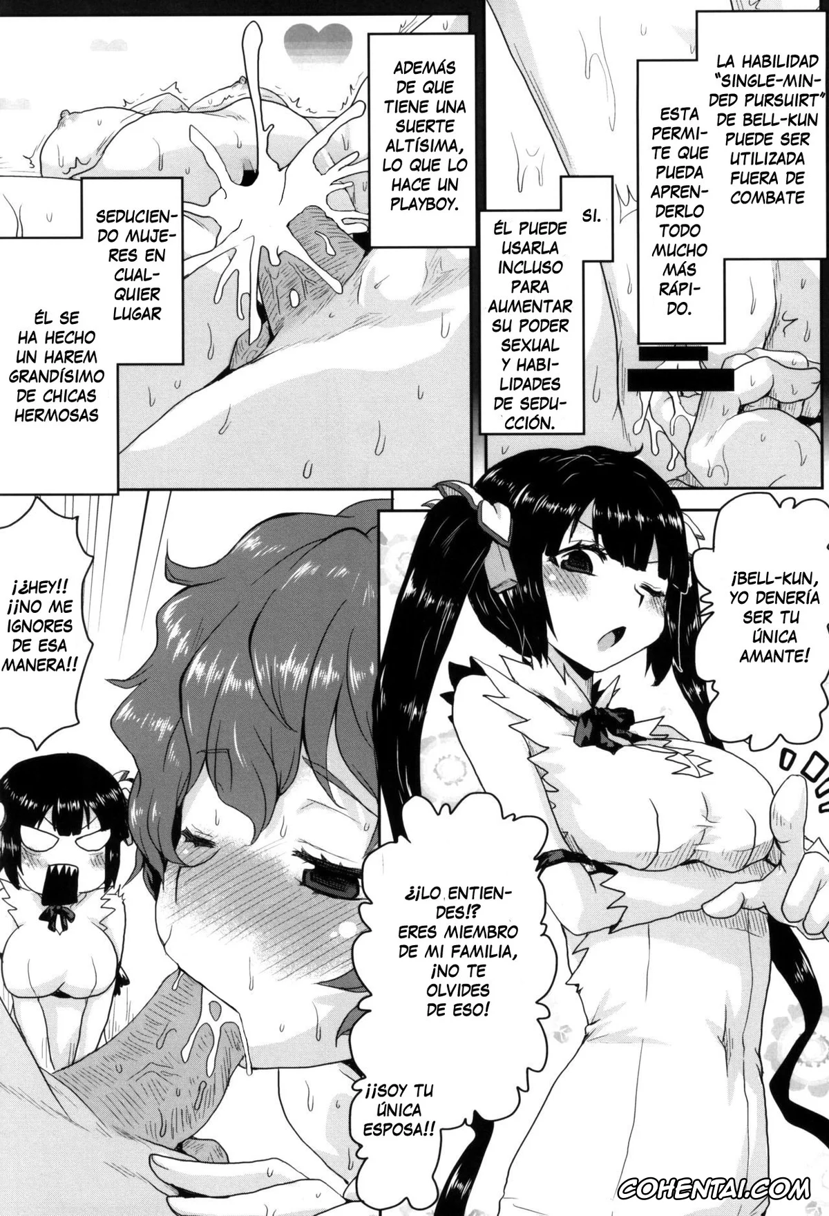 Dungeon ni Deai o Motomeru no wa Machigatteiru Darou ka hentai, Aiz Wallenstein hentai, Bell Cranel hentai, Hestia hentai, Liliruca Arde hentai, Ryuu Lion hentai, Omodume BOX 31 (Dungeon ni Deai o Motomeru no wa Machigatteiru Darou ka), pagina 3