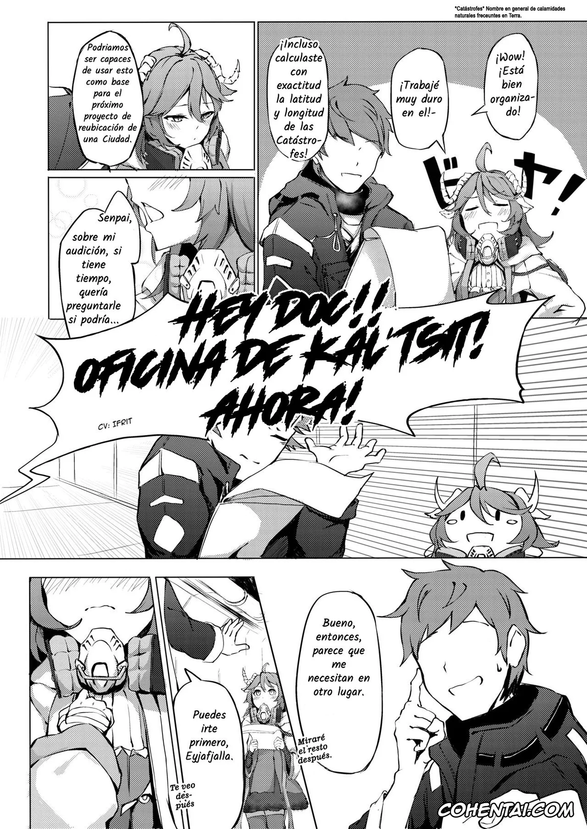 Arknights hentai, Doctor hentai, Eyjafjalla hentai, Phantom Voices (Arknights), pagina 6