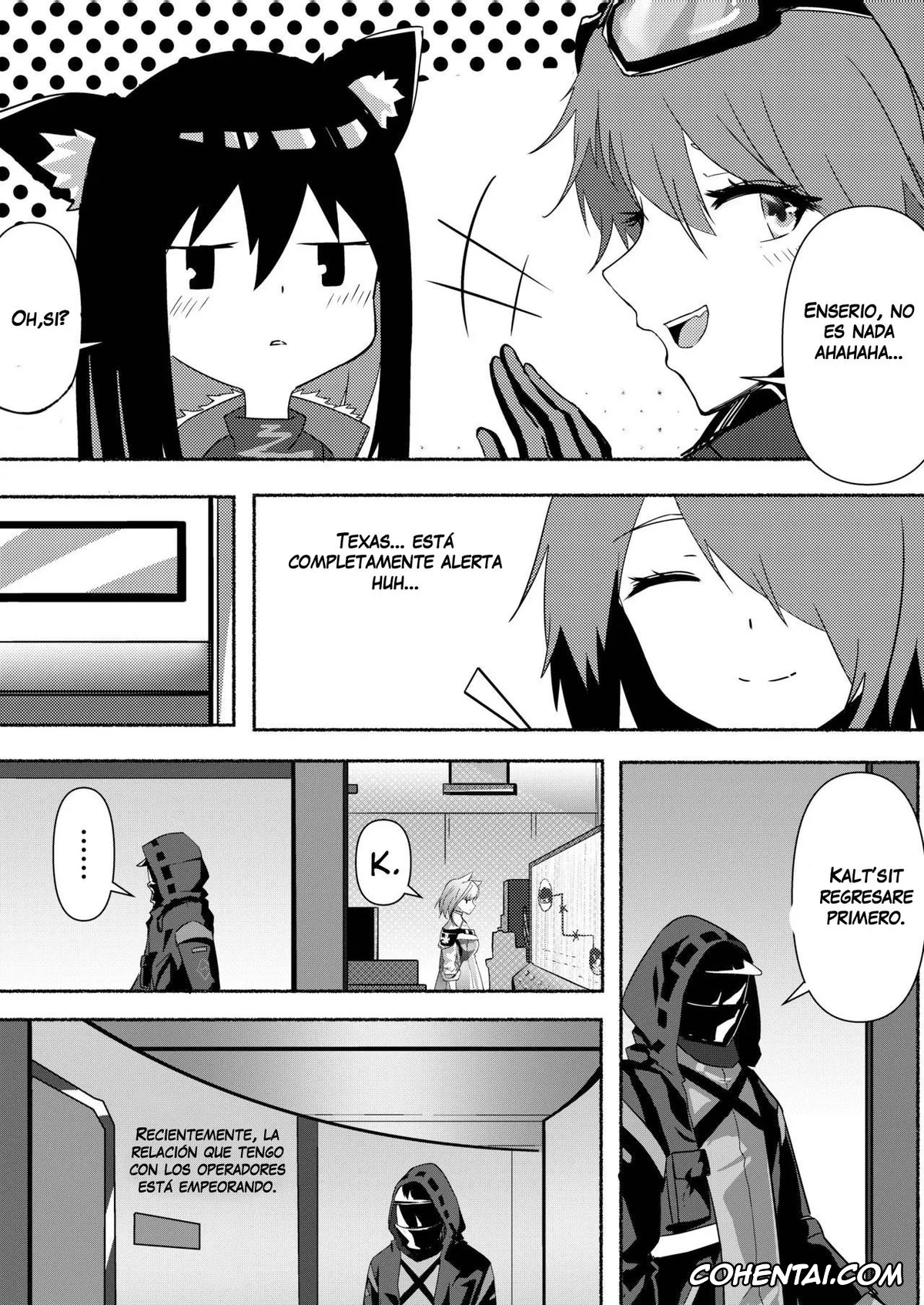 Arknights porno, Texas porno, Texas Arknights Doujin 001 (Arknights), pagina 8