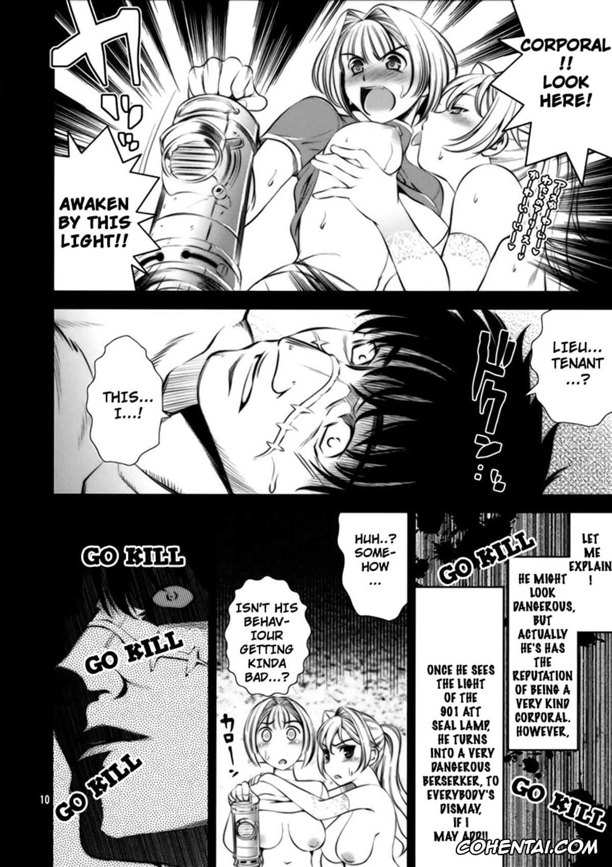 Pumpkin Scissors hentai, Alice L. Malvin hentai, Elis Malvin hentai, Randel Oland hentai, Solice Malvin hentai, Pumpkin Jam (Pumpkin Scissors), pagina 9
