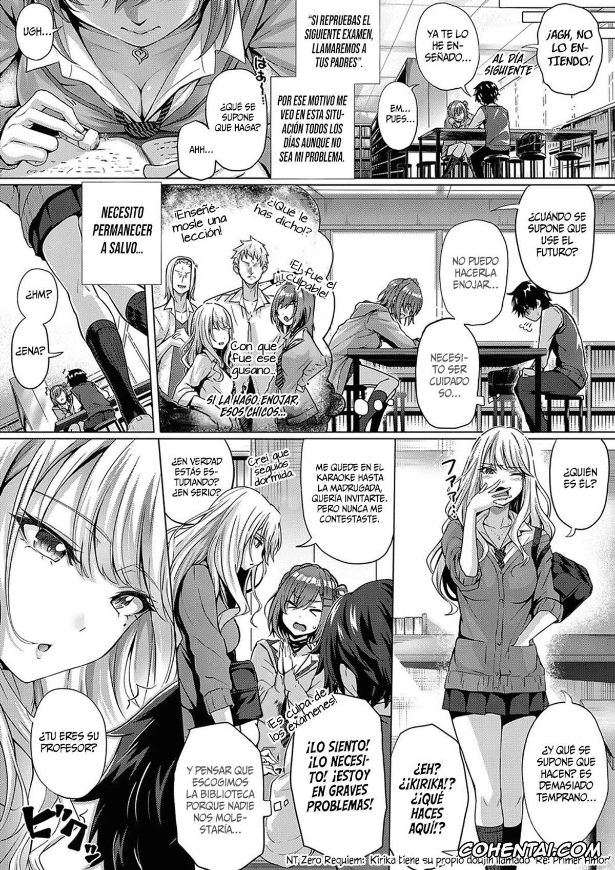 Revistas hentai, COMIC ExE hentai, Kumori Glass no Mukou (COMIC ExE 20), pagina 9