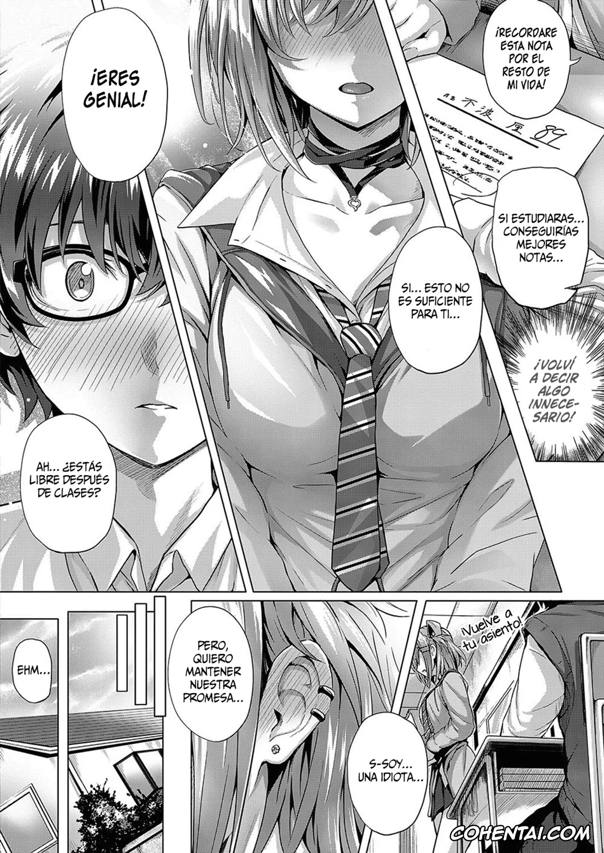 Revistas hentai, COMIC ExE hentai, Kumori Glass no Mukou (COMIC ExE 20), pagina 12