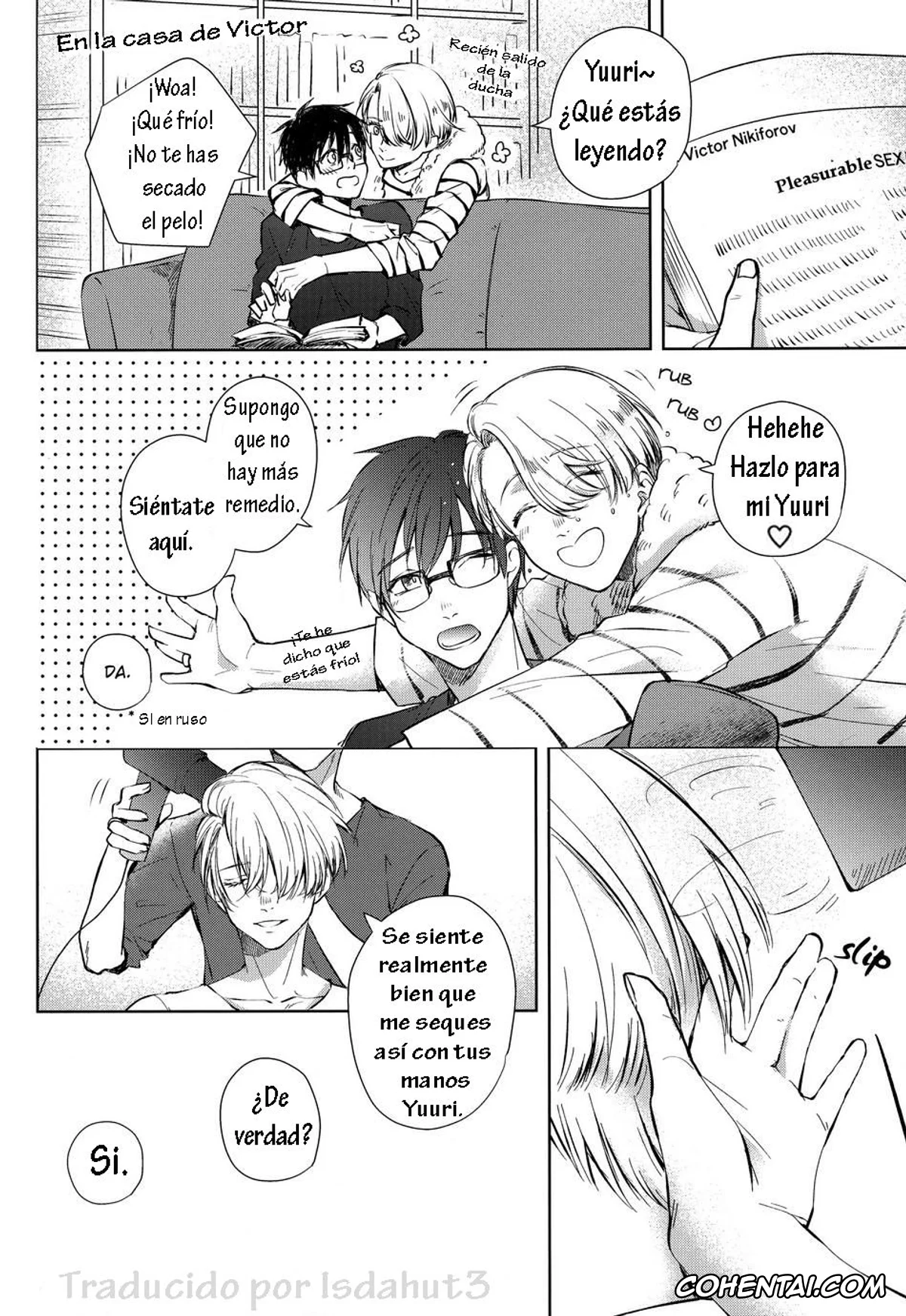 Yuri On Ice hentai, D.D.T. Daite Dakarete Tokeatte (Yuri!!! on ICE), pagina 3