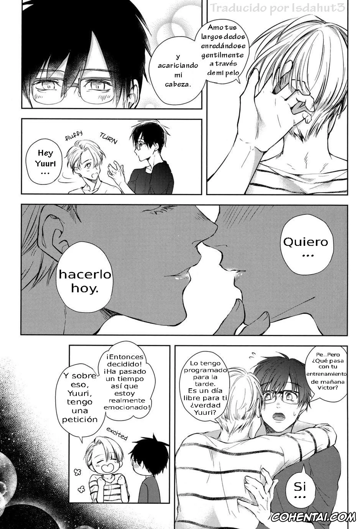 Yuri On Ice hentai, D.D.T. Daite Dakarete Tokeatte (Yuri!!! on ICE), pagina 6