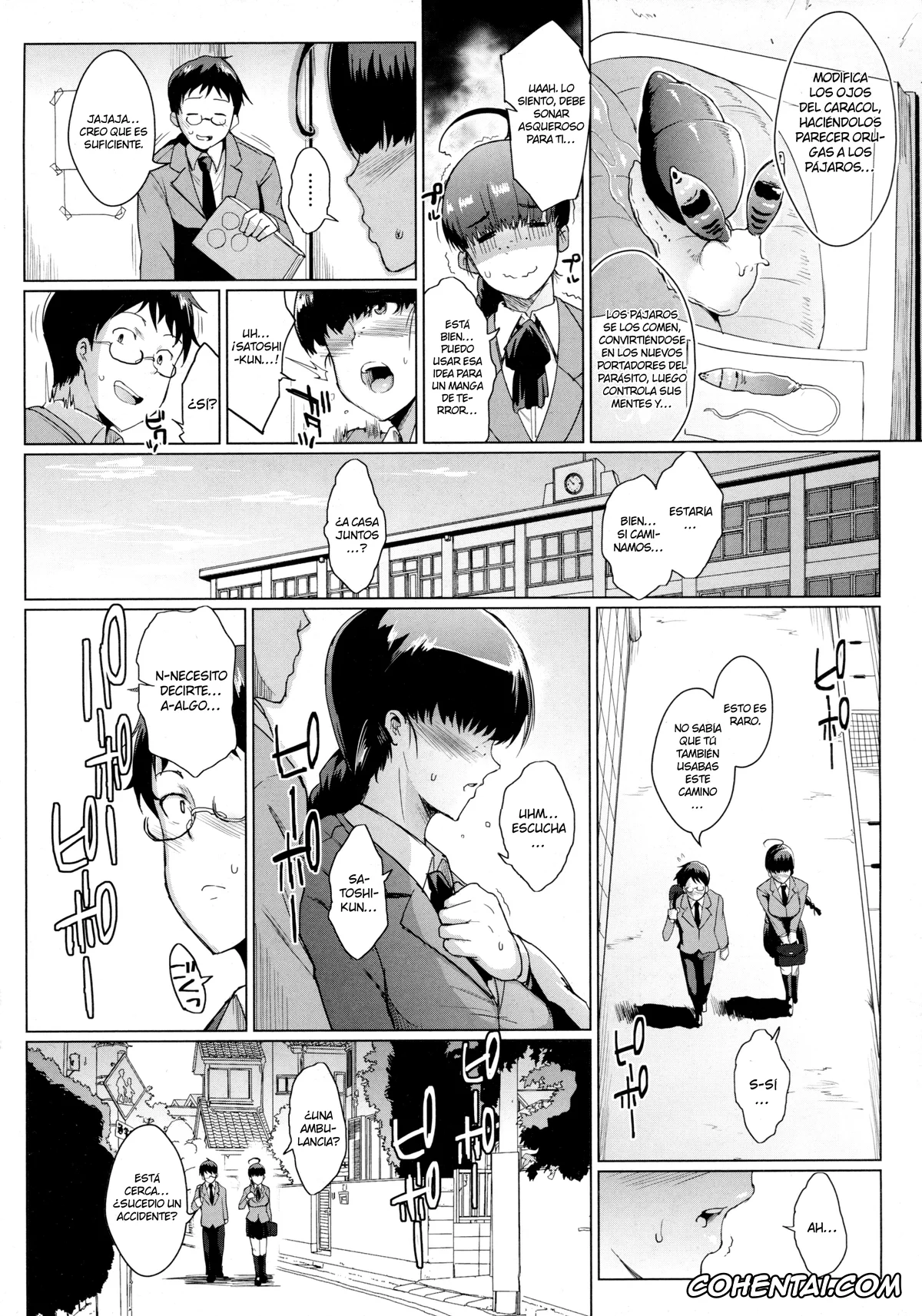 Original hentai, Parasite Queen, pagina 6