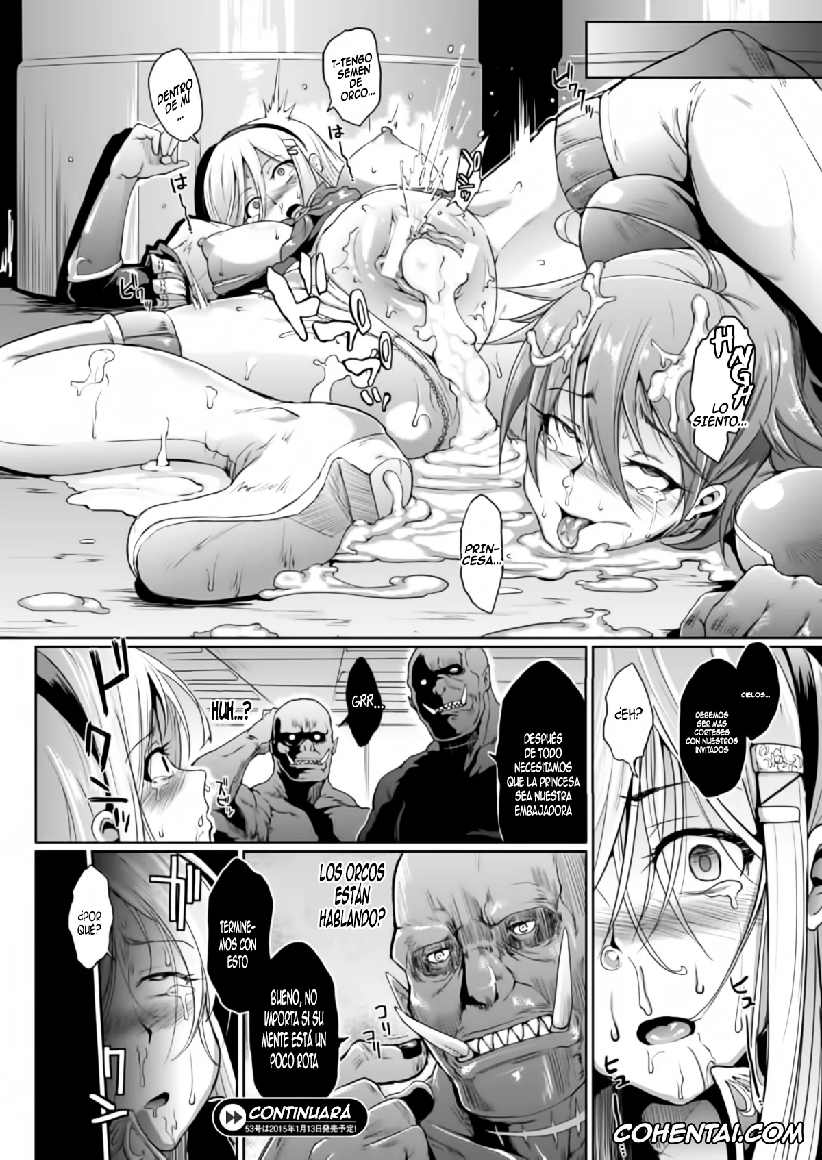 Original hentai, Parasite Queen, pagina 102