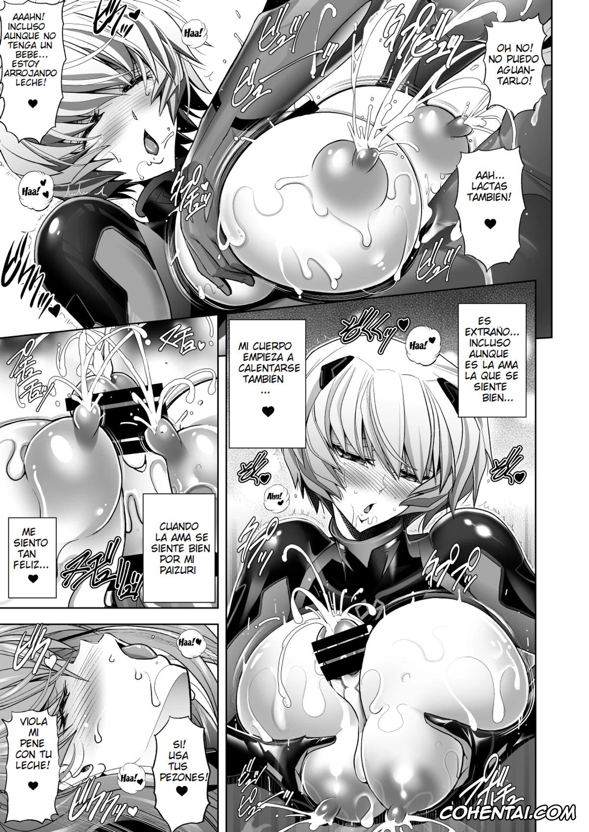 Neon Genesis Evangelion hentai, Asuka Langley Soryu hentai, Rei Ayanami hentai, Q-Pet (Neon Genesis Evangelion), pagina 12