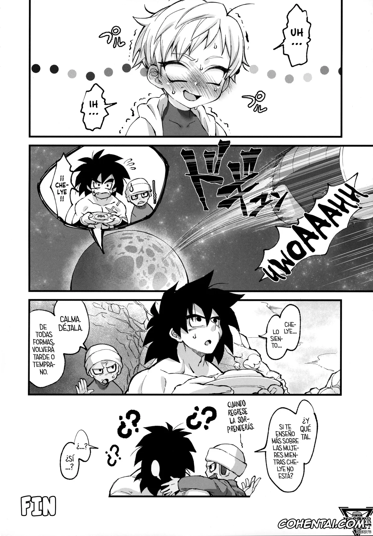 Dragon Ball Super porno, Broly porno, Cheelai porno, Hoka no Dare ni mo Naisho da zo? (Dragon Ball Super), pagina 35