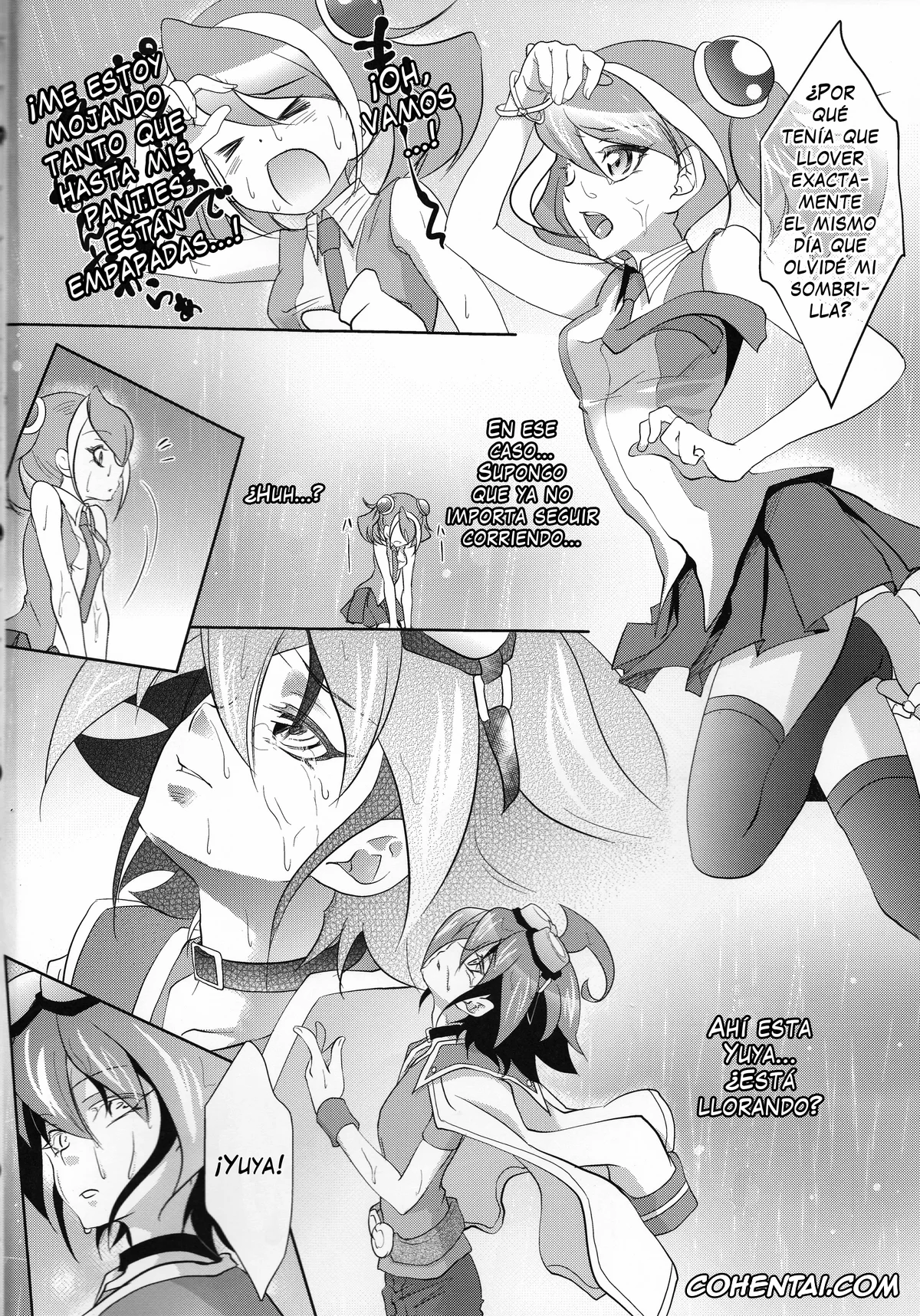 Yu-Gi-Oh! ARC-V hentai, Yuuya Sakaki hentai, Yuzu Hiiragi hentai, Watashi no Soba de Naite (Yu-Gi-Oh! ARC-V), pagina 3