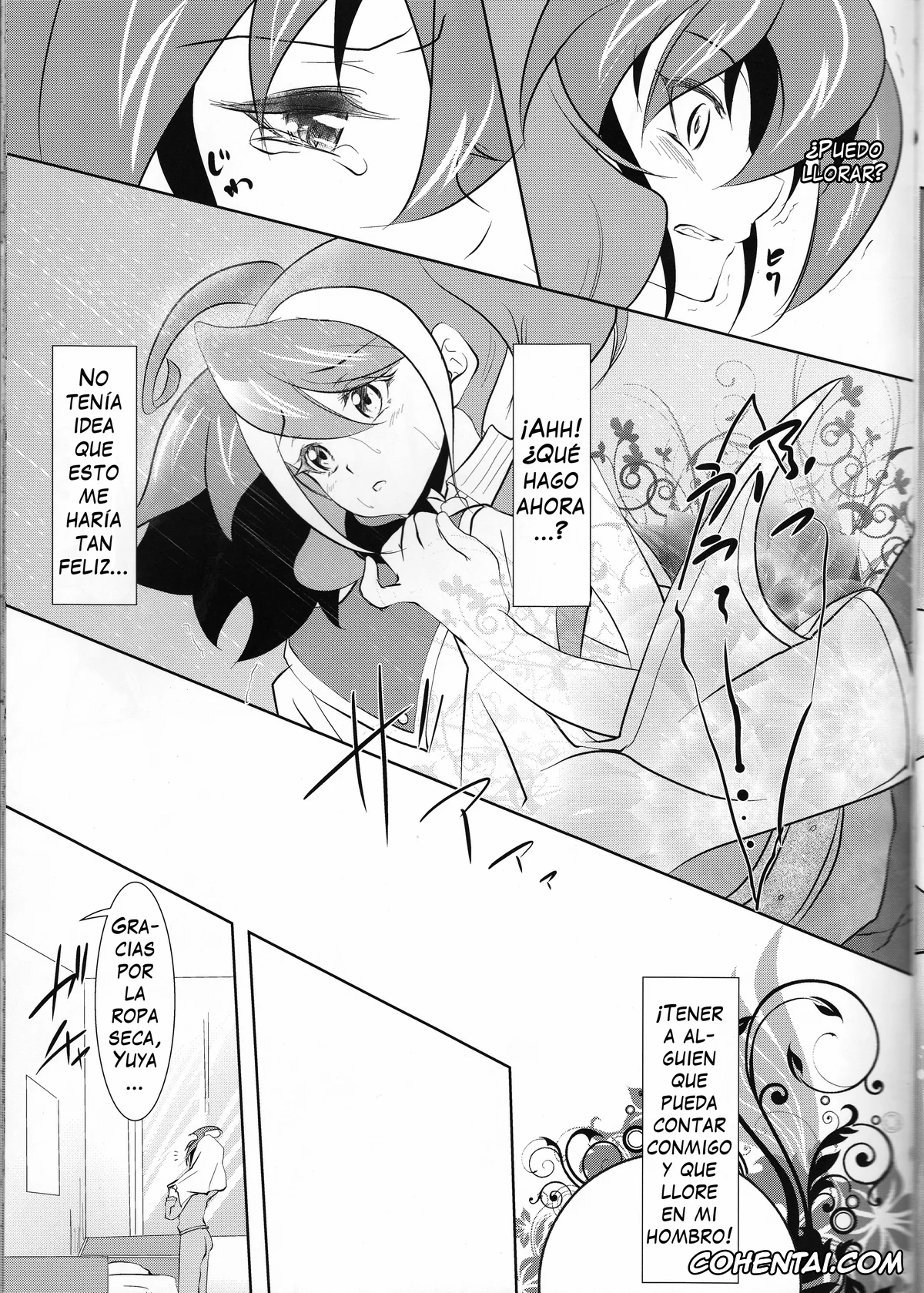 Yu-Gi-Oh! ARC-V hentai, Yuuya Sakaki hentai, Yuzu Hiiragi hentai, Watashi no Soba de Naite (Yu-Gi-Oh! ARC-V), pagina 6