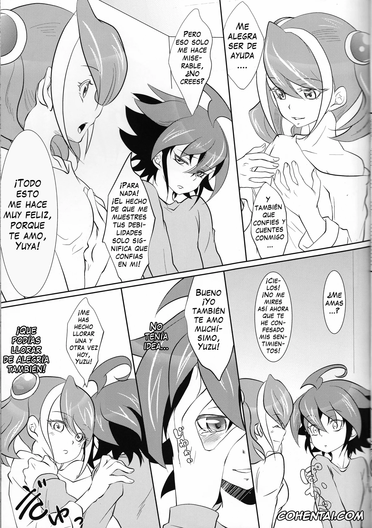 Yu-Gi-Oh! ARC-V porno, Yuuya Sakaki porno, Yuzu Hiiragi porno, Watashi no Soba de Naite (Yu-Gi-Oh! ARC-V), pagina 8