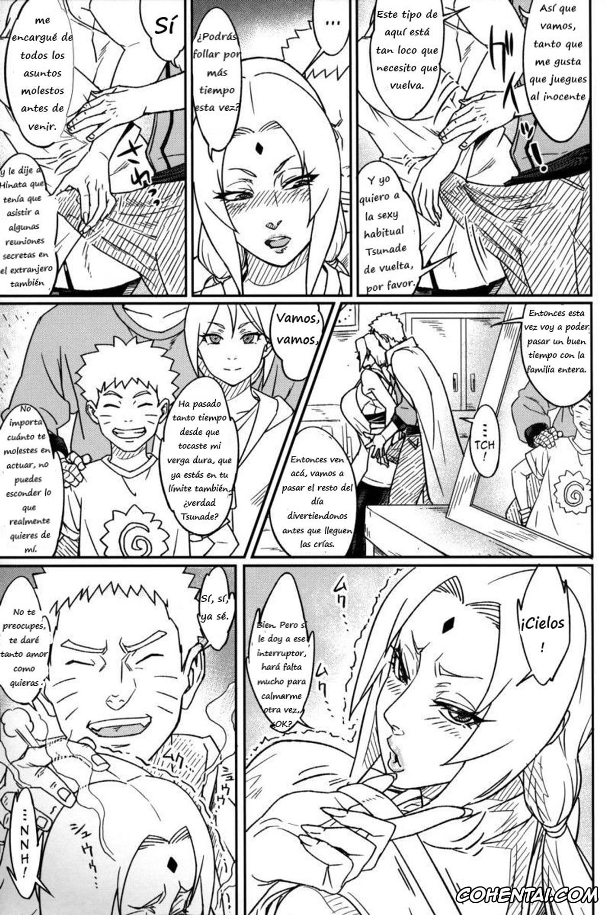 NARUTO xxx, Naruto Uzumaki xxx, Tsunade xxx, Jukumitsuki Intouden 3 Jou (Naruto), pagina 4