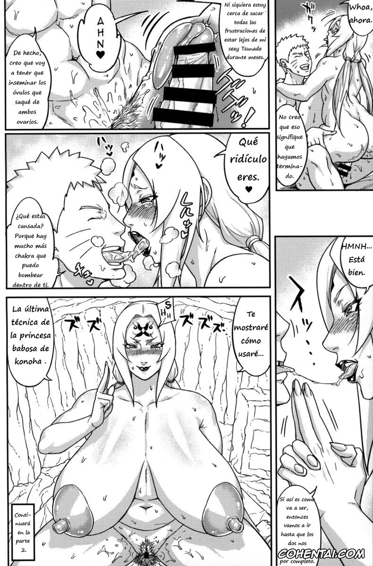 NARUTO hentai, Naruto Uzumaki hentai, Tsunade hentai, Jukumitsuki Intouden 3 Jou (Naruto), pagina 21