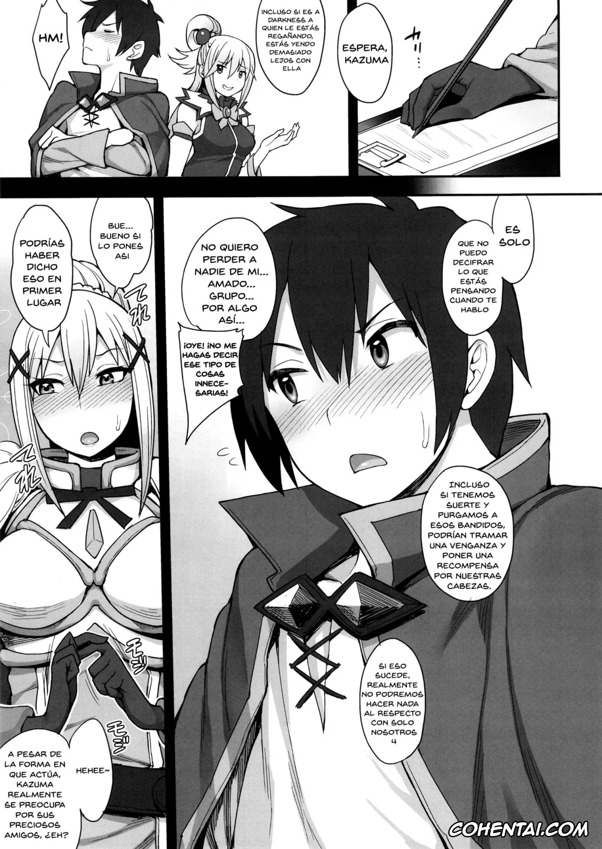 Kono Subarashii Sekai ni Syukufuku o! hentai, Darkness | Lalatina Ford Dustiness hentai, Kazuma Satou hentai, Mousou dake nara Ichininmae (Kono Subarashii Sekai ni Syukufuku o!), pagina 6