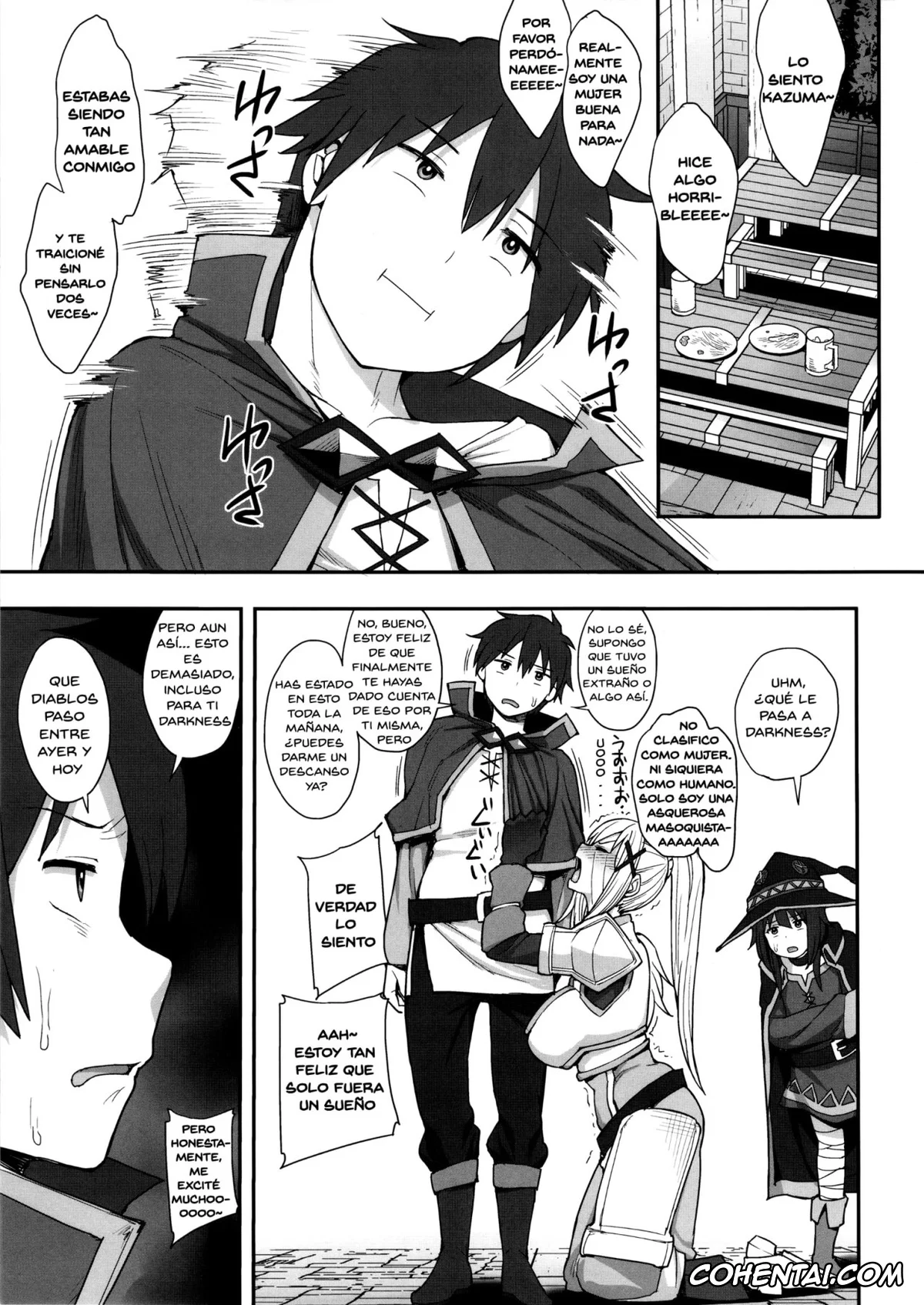 Kono Subarashii Sekai ni Syukufuku o! xxx, Darkness | Lalatina Ford Dustiness xxx, Kazuma Satou xxx, Mousou dake nara Ichininmae (Kono Subarashii Sekai ni Syukufuku o!), pagina 28