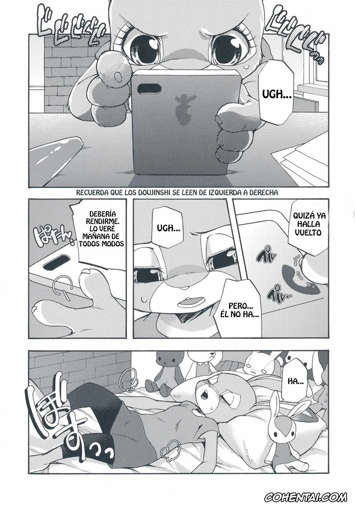 Zootopia hentai, Judy Hopps hentai, Nick Wilde hentai, Ohitori-sama ninjin – Carrots for one (Zootopia), pagina 3