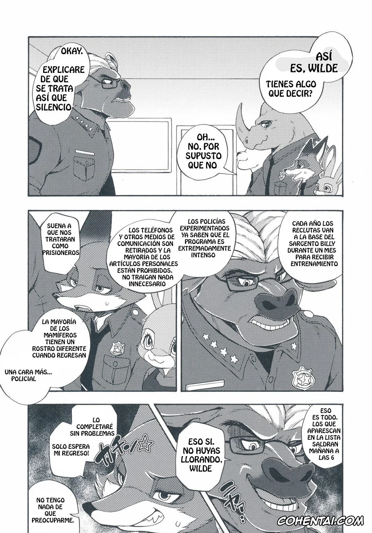 Zootopia porno, Judy Hopps porno, Nick Wilde porno, Ohitori-sama ninjin – Carrots for one (Zootopia), pagina 5
