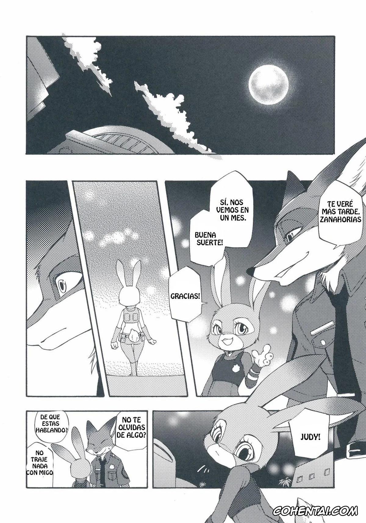 Zootopia hentai, Judy Hopps hentai, Nick Wilde hentai, Ohitori-sama ninjin – Carrots for one (Zootopia), pagina 12