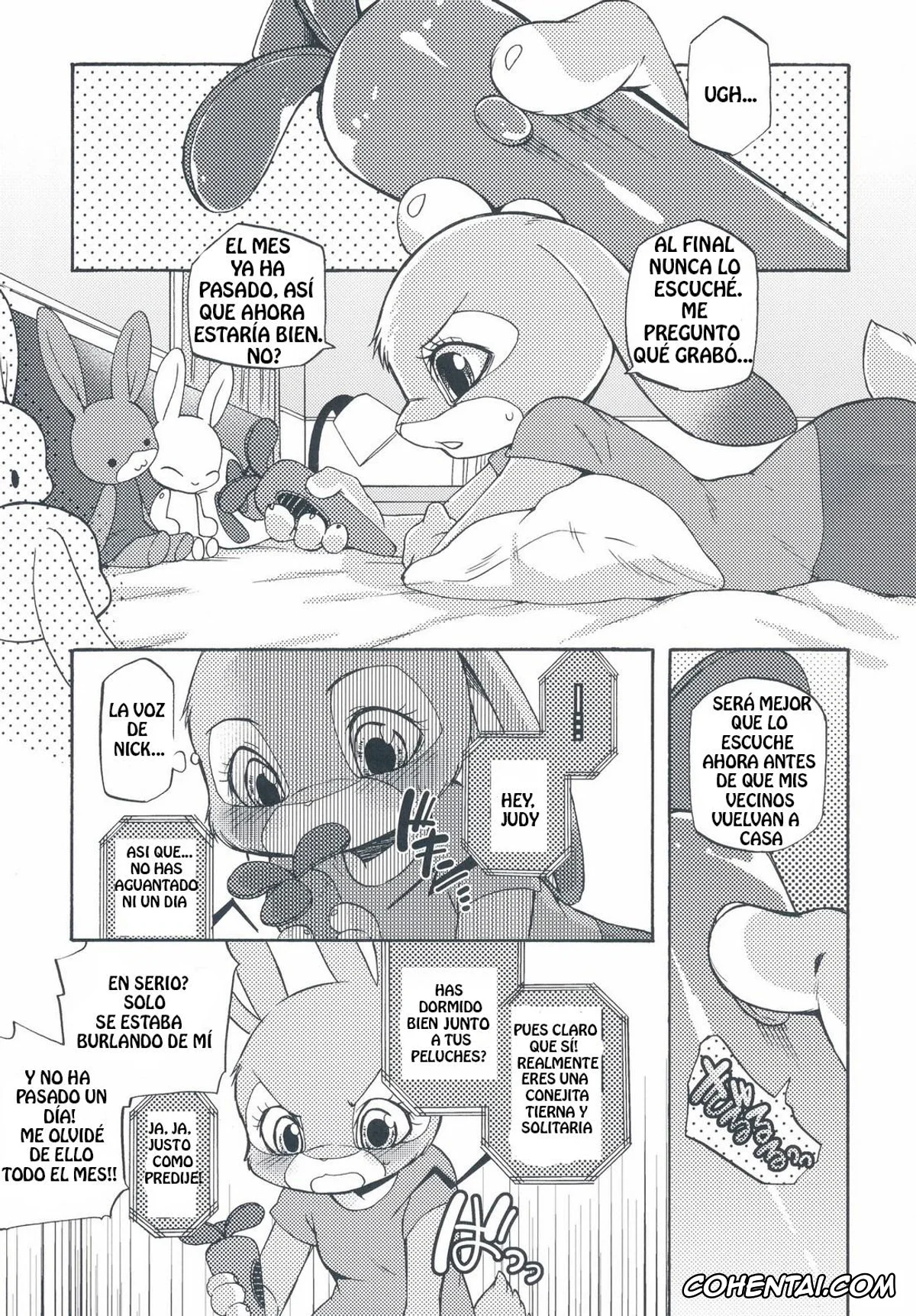 Zootopia hentai, Judy Hopps hentai, Nick Wilde hentai, Ohitori-sama ninjin – Carrots for one (Zootopia), pagina 15