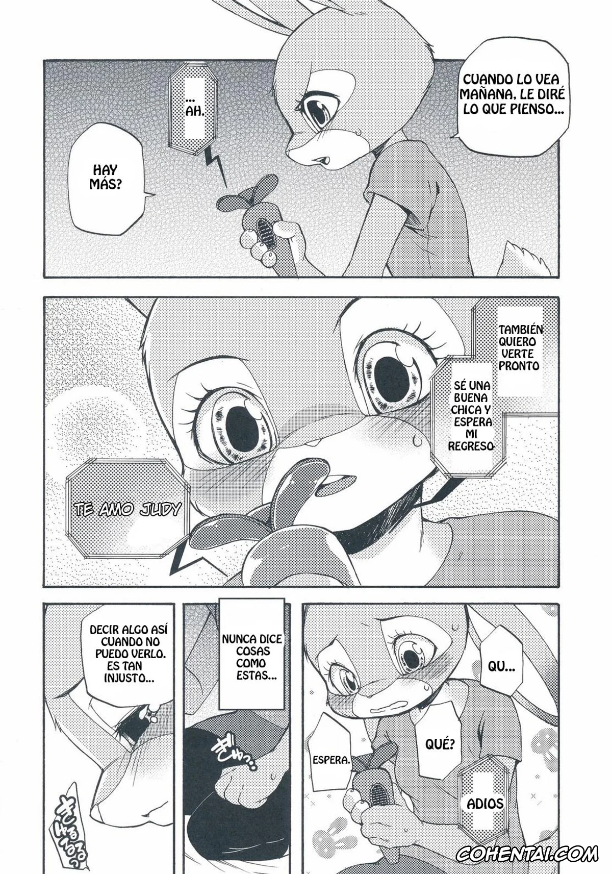 Zootopia xxx, Judy Hopps xxx, Nick Wilde xxx, Ohitori-sama ninjin – Carrots for one (Zootopia), pagina 16