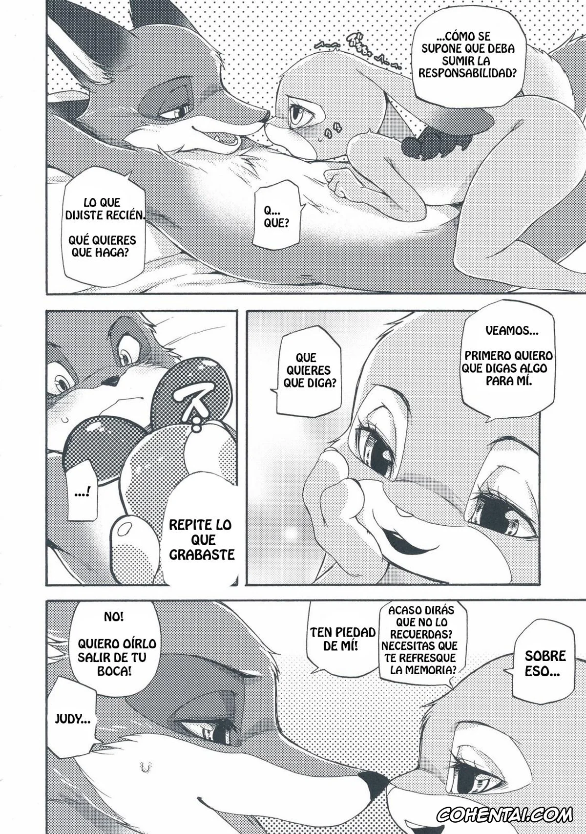 Zootopia porno, Judy Hopps porno, Nick Wilde porno, Ohitori-sama ninjin – Carrots for one (Zootopia), pagina 38