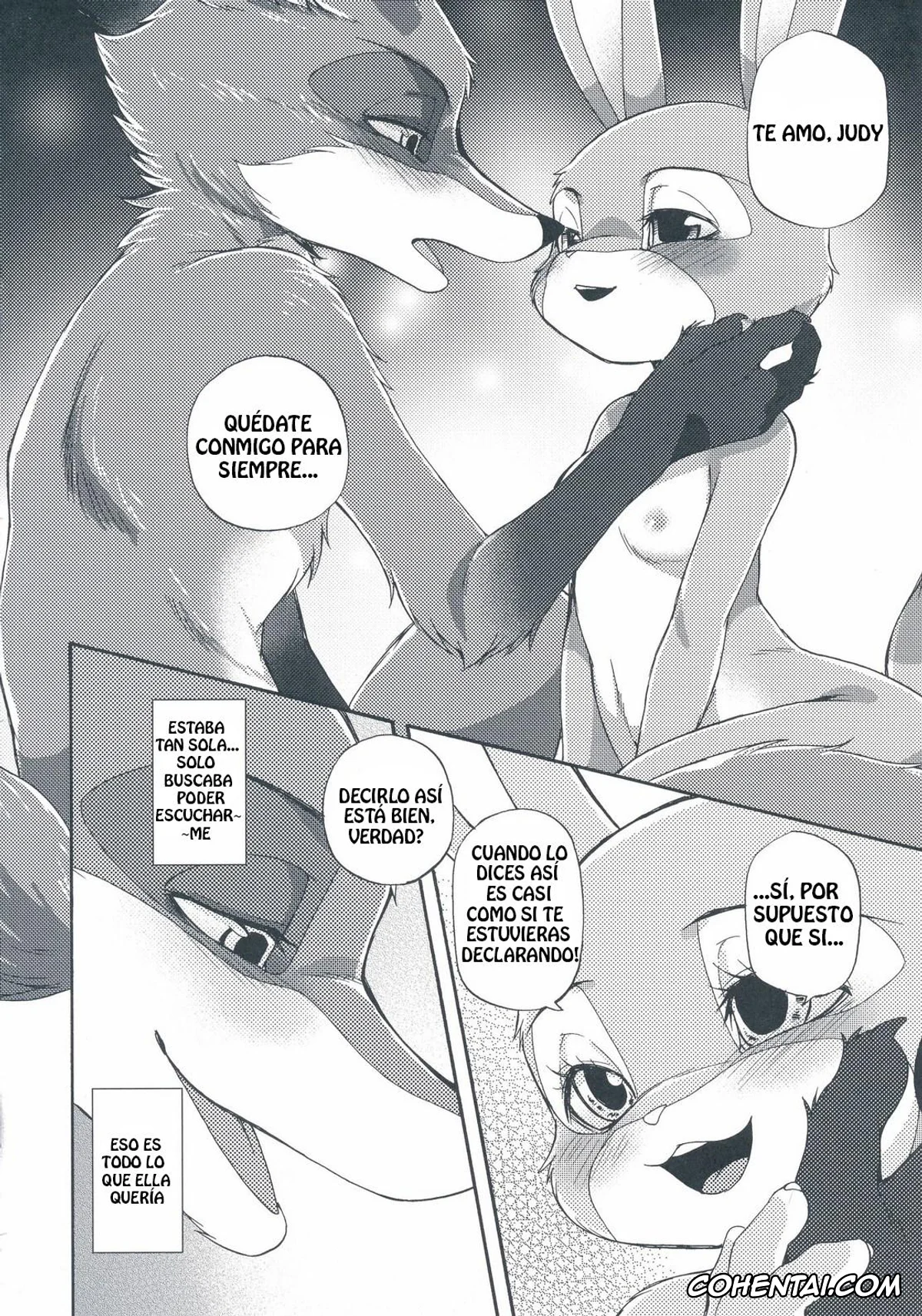 Zootopia xxx, Judy Hopps xxx, Nick Wilde xxx, Ohitori-sama ninjin – Carrots for one (Zootopia), pagina 40