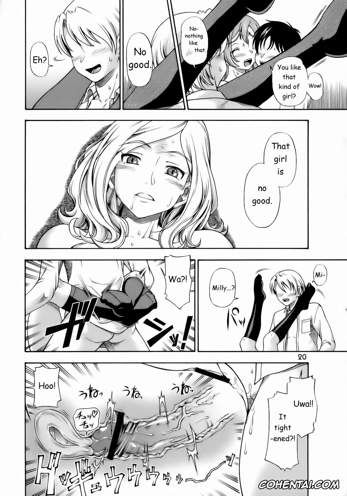 Code Geass xxx, Kallen Stadtfeld | Kallen Kouzuki xxx, Lelouch Vi Britannia xxx, Milly Ashford xxx, Shirley Fenette xxx, Ashford Gakuen Underground (Code Geass), pagina 19