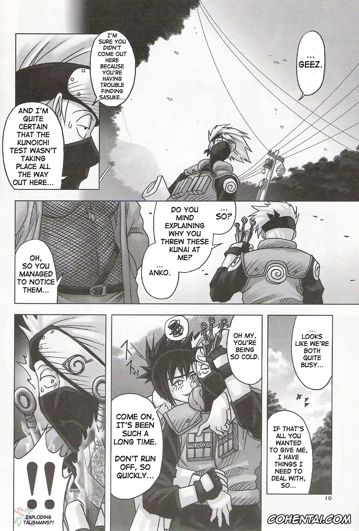 NARUTO xxx, Anko Mitarashi xxx, Kakashi Hatake xxx, Harlem Jets (Naruto), pagina 10