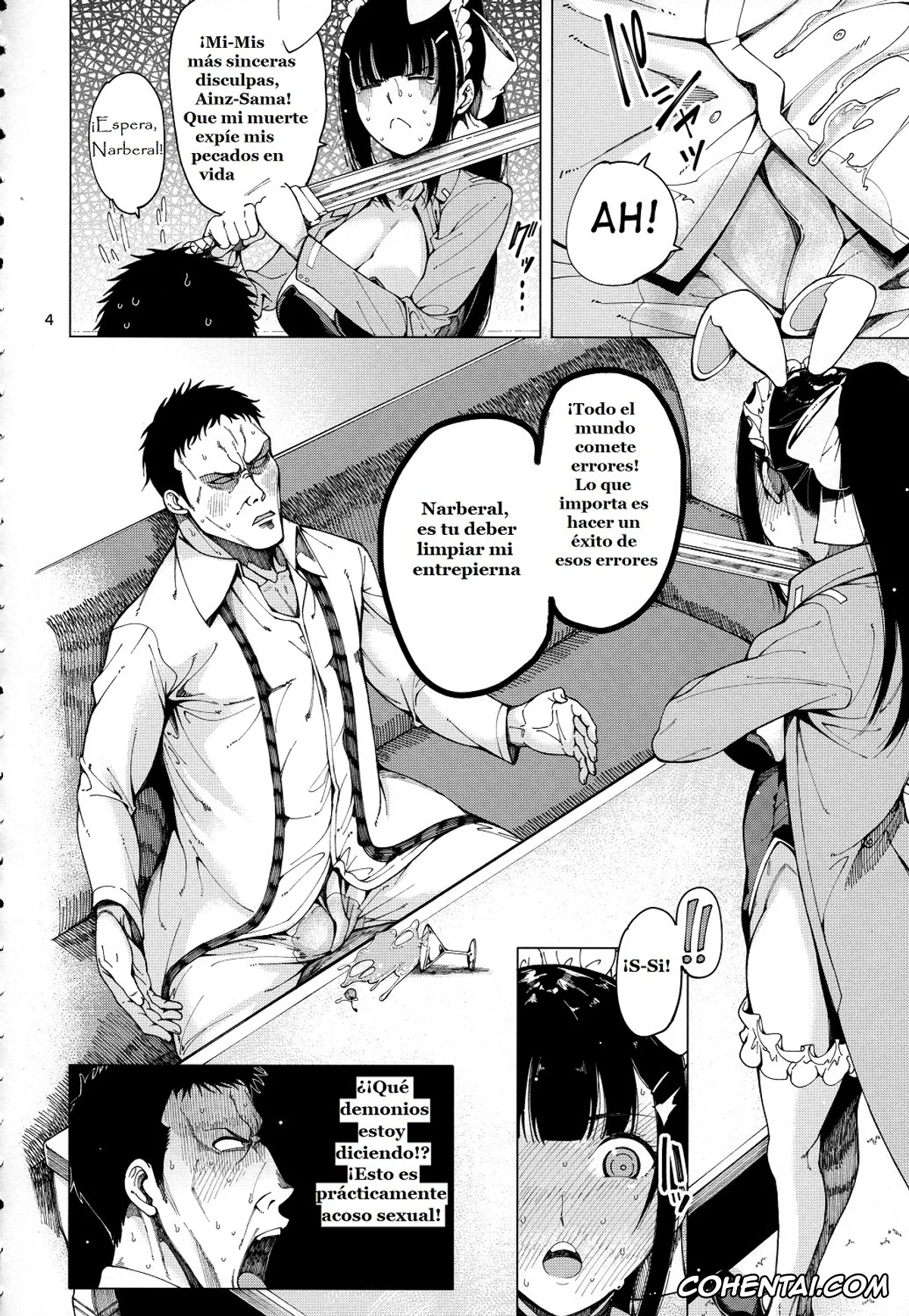 Overlord porno, Ainz Ooal Gown porno, Narberal Gamma porno, Narberal Settai (Overlord), pagina 5