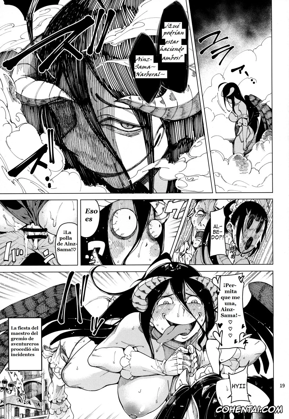 Overlord porno, Ainz Ooal Gown porno, Narberal Gamma porno, Narberal Settai (Overlord), pagina 20