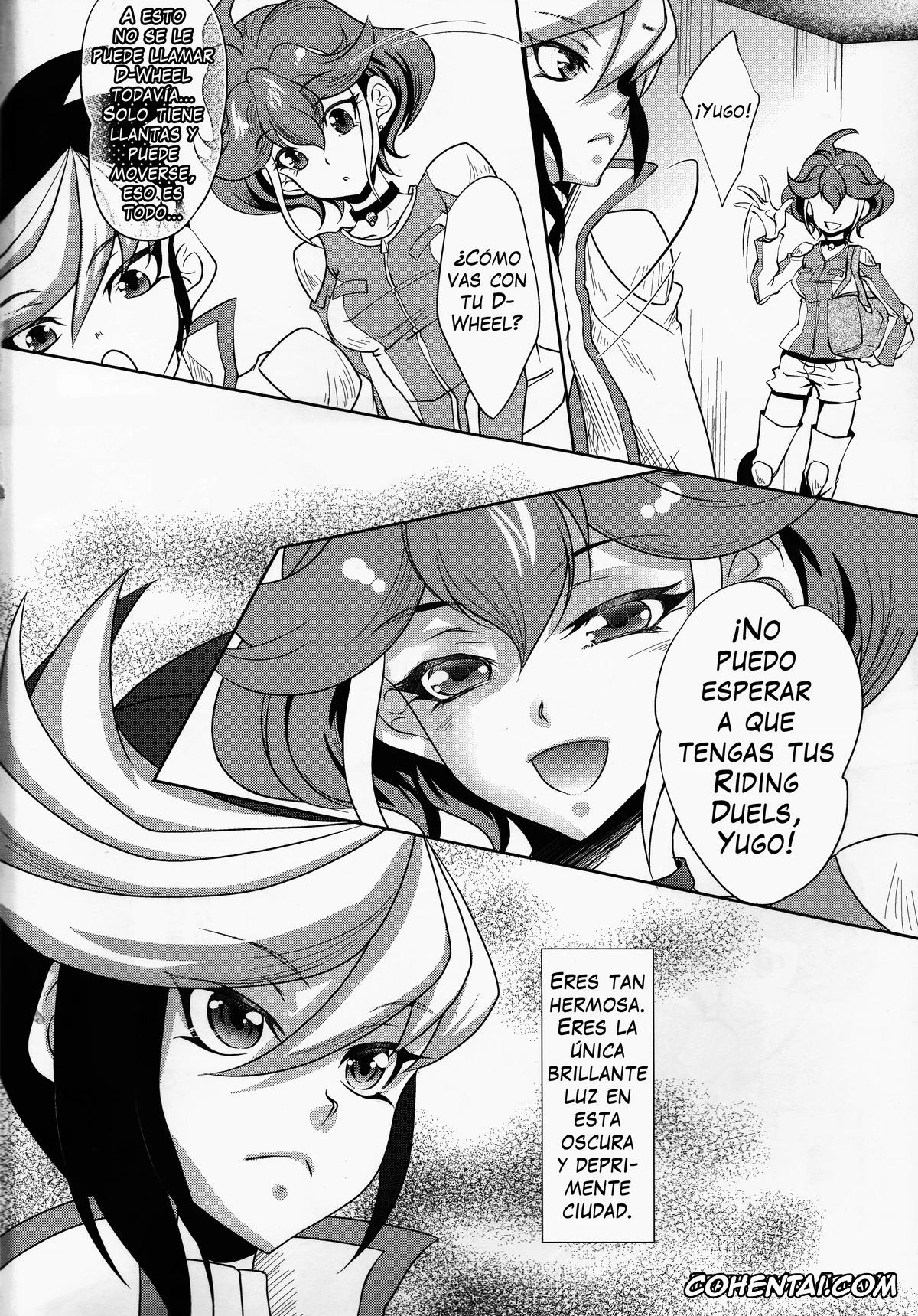 Yu-Gi-Oh! ARC-V hentai, Rin hentai, Yugo hentai, Watashi o Daite Tonde (Yu-Gi-Oh! ARC-V), pagina 3