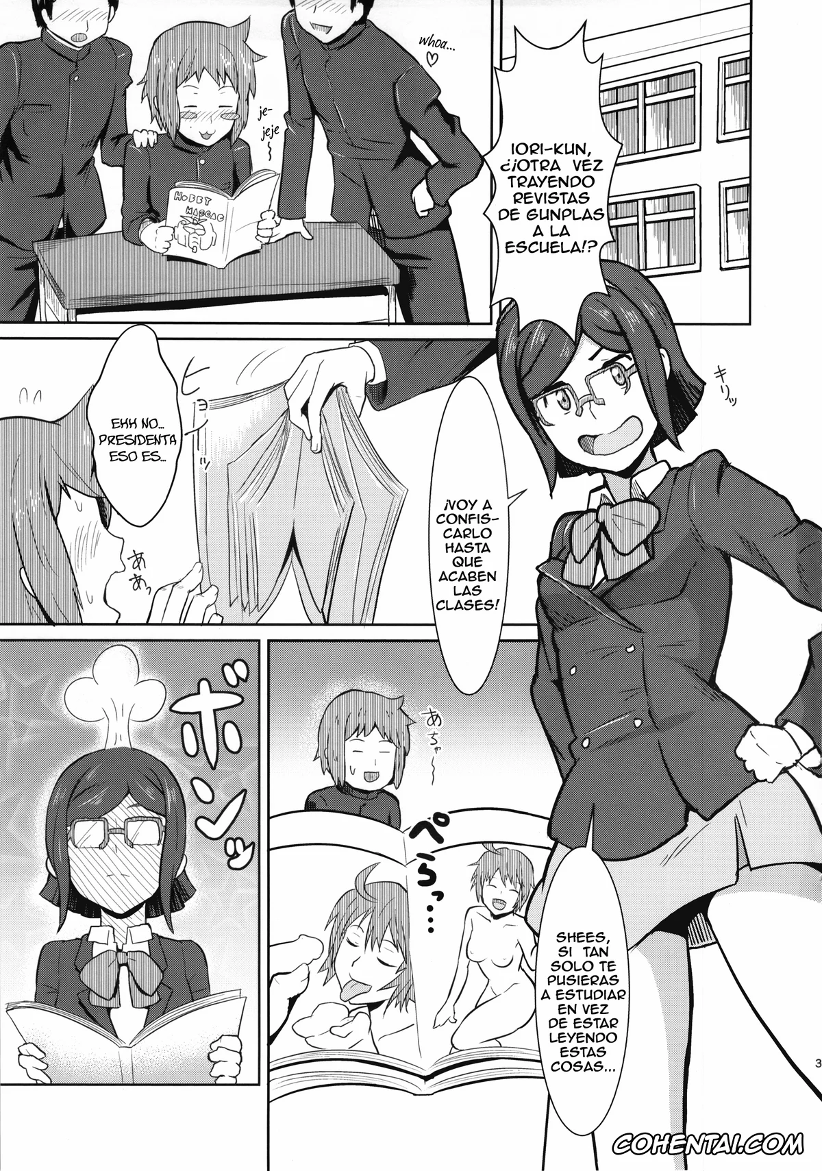 Gundam Build Fighters hentai, China Kousaka hentai, Ramba Ral hentai, Bitchina Bitch (Gundam Build Fighters), pagina 3