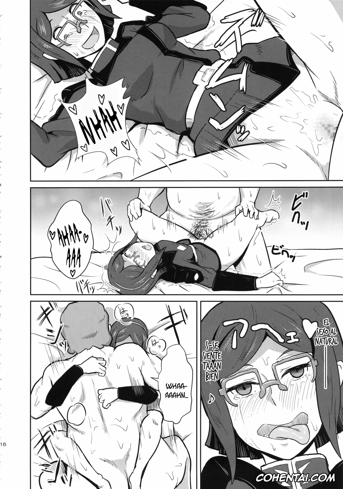 Gundam Build Fighters xxx, China Kousaka xxx, Ramba Ral xxx, Bitchina Bitch (Gundam Build Fighters), pagina 16