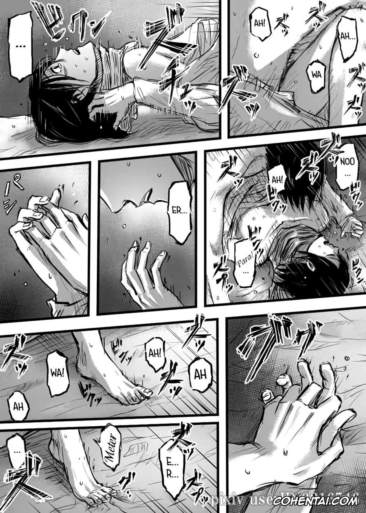Shingeki No Kyojin | Attack On Titan hentai, Eren Jaeger hentai, Mikasa Ackerman hentai, ErenXMikasa (Shingeki no Kyojin), pagina 9