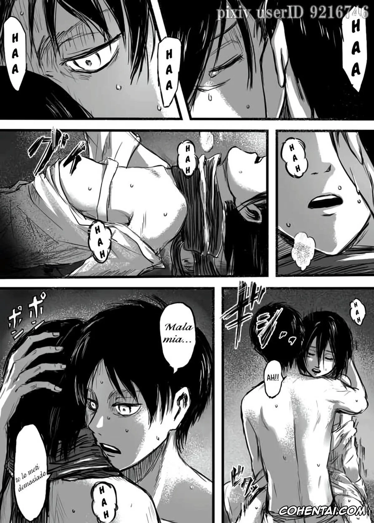 Shingeki No Kyojin | Attack On Titan porno, Eren Jaeger porno, Mikasa Ackerman porno, ErenXMikasa (Shingeki no Kyojin), pagina 11