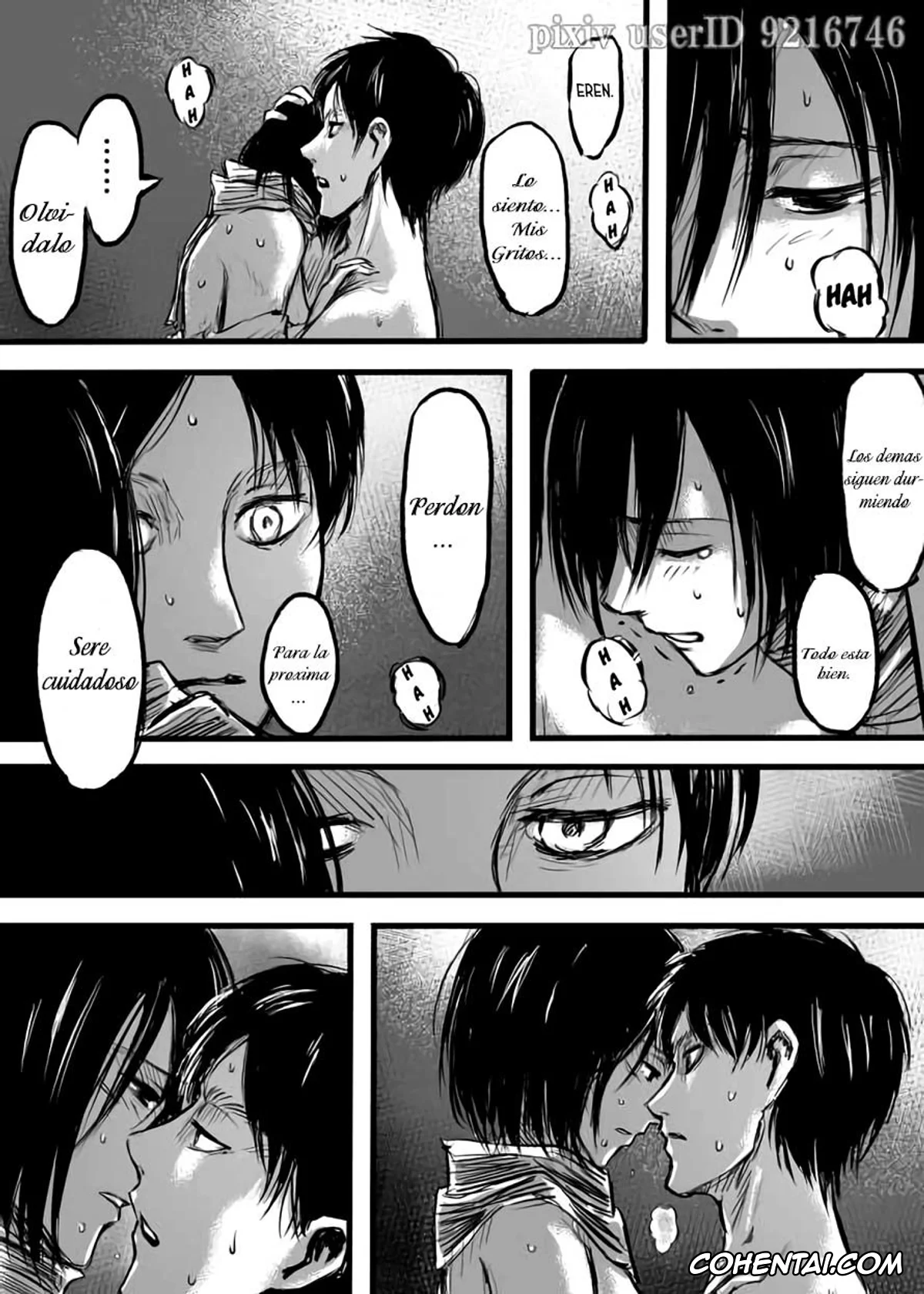 Shingeki No Kyojin | Attack On Titan hentai, Eren Jaeger hentai, Mikasa Ackerman hentai, ErenXMikasa (Shingeki no Kyojin), pagina 12