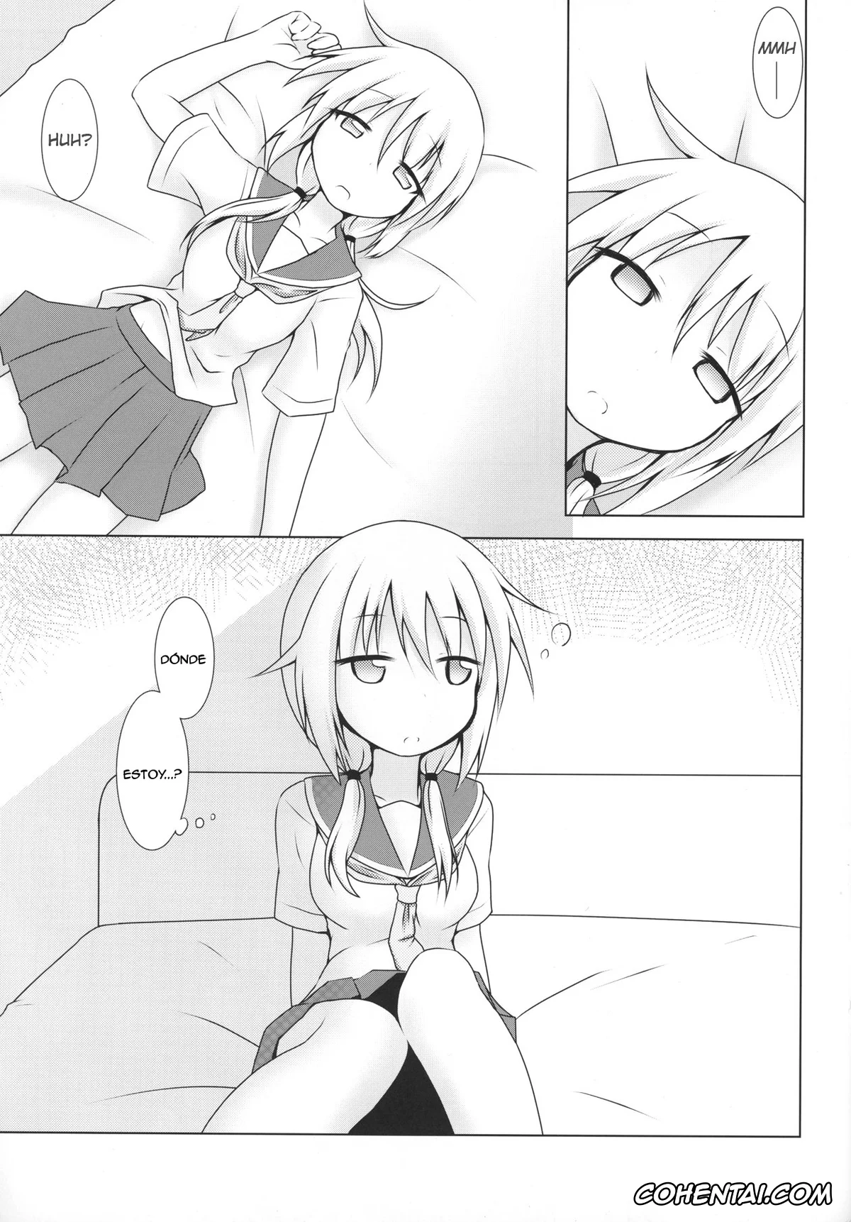 Yuyushiki hentai, Chiho Aikawa hentai, Yui Ichii hentai, Aikawa-san Soft Yandere (Yuyushiki), pagina 3