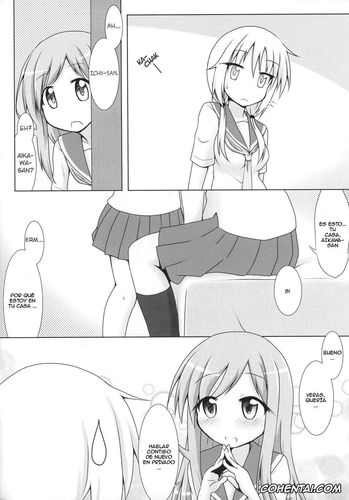 Yuyushiki xxx, Chiho Aikawa xxx, Yui Ichii xxx, Aikawa-san Soft Yandere (Yuyushiki), pagina 4