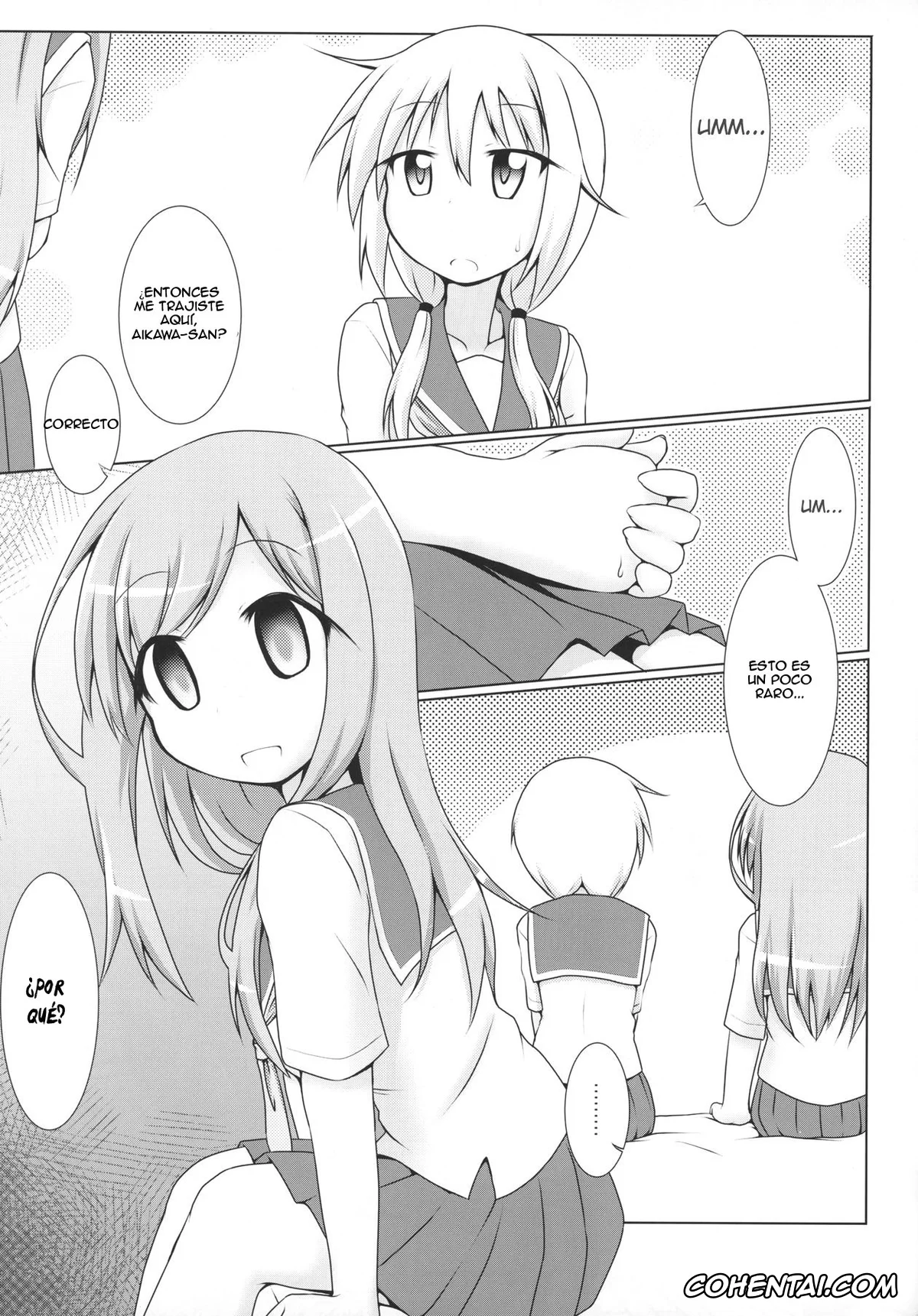 Yuyushiki porno, Chiho Aikawa porno, Yui Ichii porno, Aikawa-san Soft Yandere (Yuyushiki), pagina 5