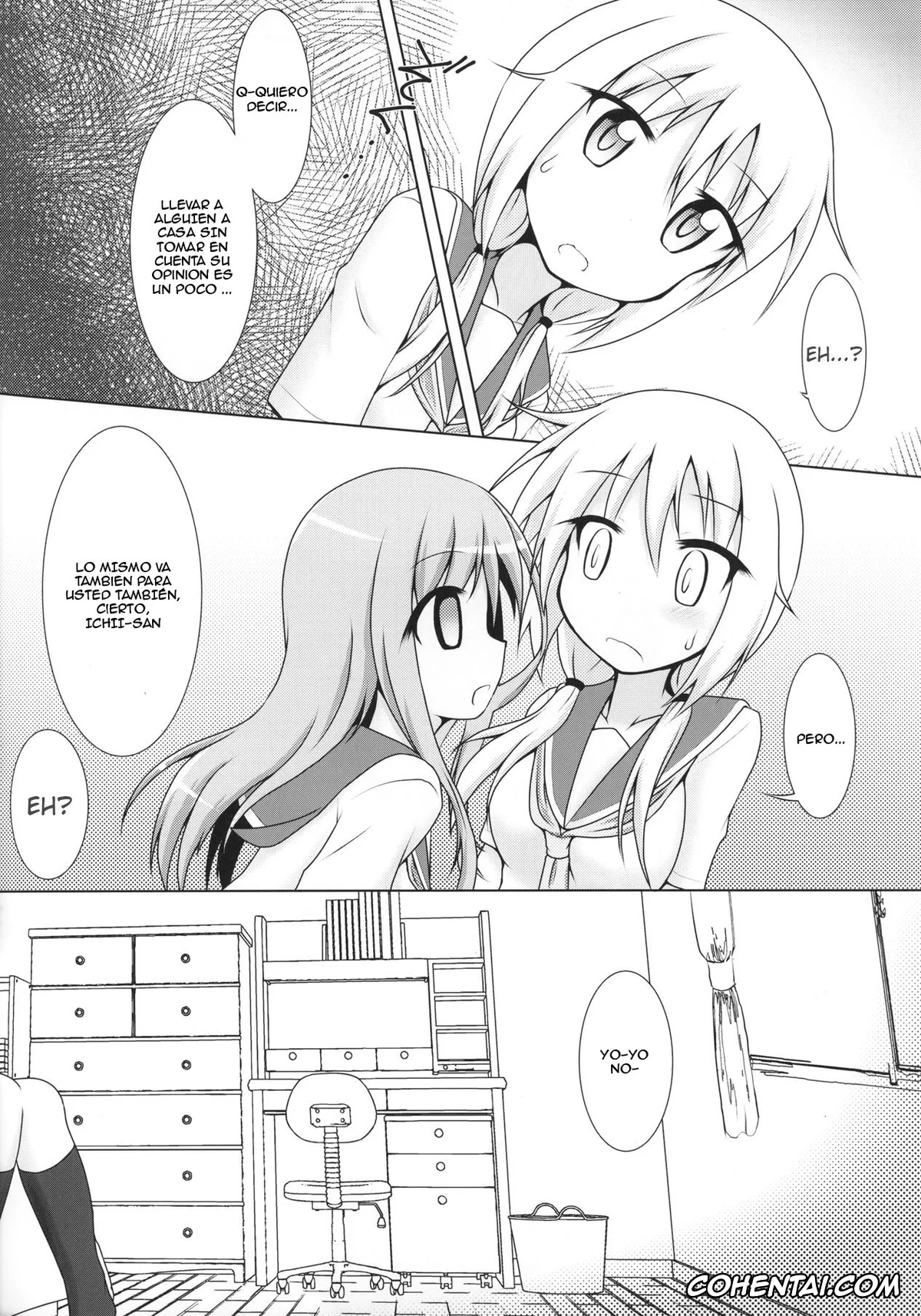 Yuyushiki hentai, Chiho Aikawa hentai, Yui Ichii hentai, Aikawa-san Soft Yandere (Yuyushiki), pagina 6