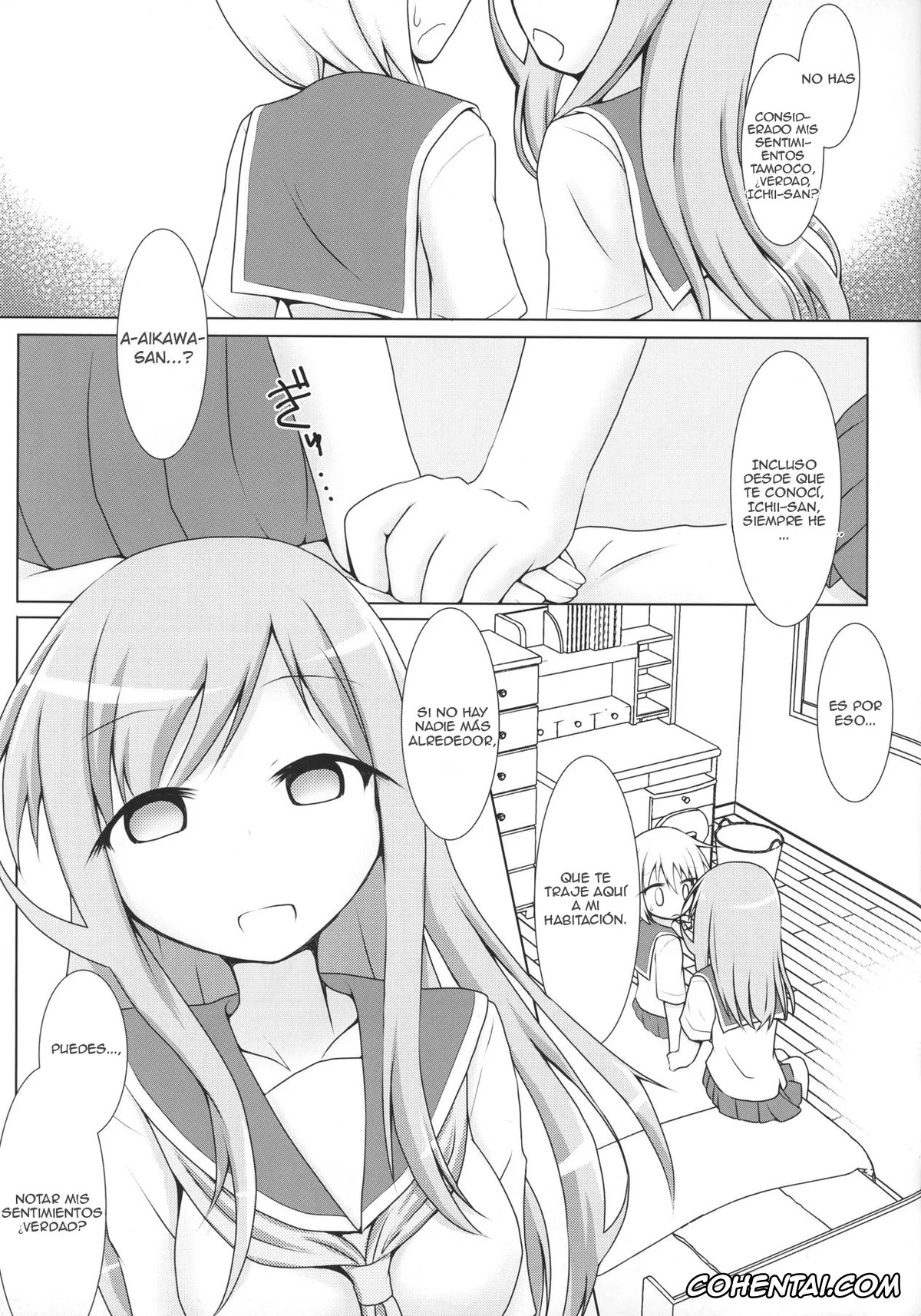 Yuyushiki xxx, Chiho Aikawa xxx, Yui Ichii xxx, Aikawa-san Soft Yandere (Yuyushiki), pagina 7