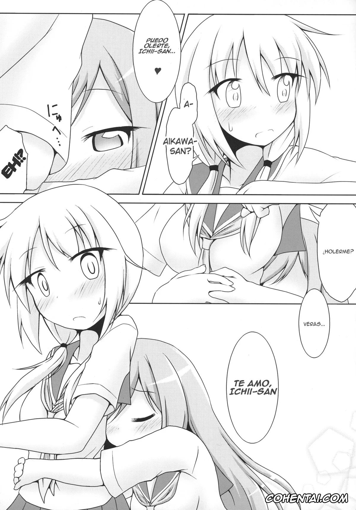 Yuyushiki hentai, Chiho Aikawa hentai, Yui Ichii hentai, Aikawa-san Soft Yandere (Yuyushiki), pagina 9