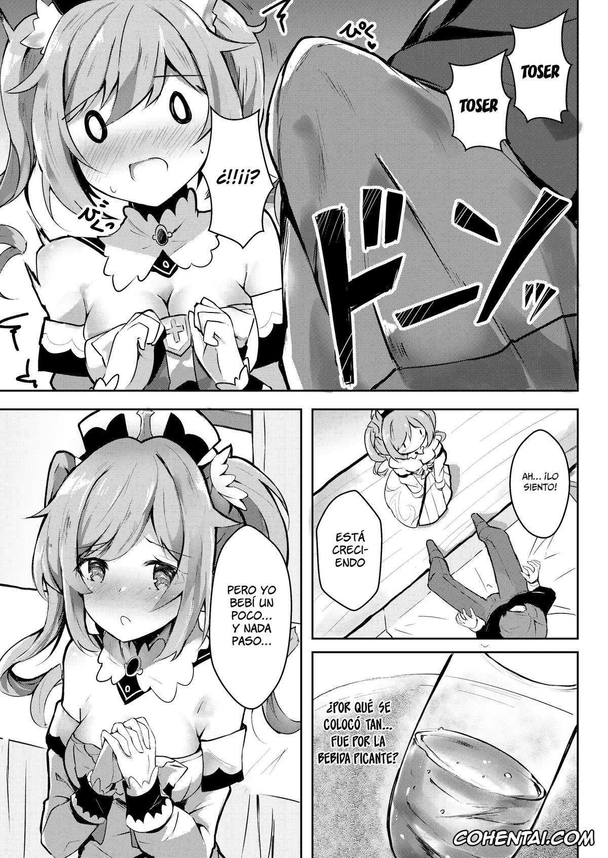 Genshin Impact xxx, Barbara Pegg xxx, Hatsujou!? Ganbare Barbara-chan (Genshin Impact), pagina 4