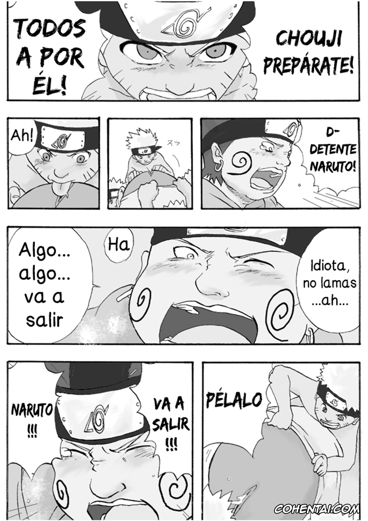 NARUTO porno, Chouji Akimichi porno, Naruto Uzumaki porno, Shrink Jutsu (Naruto), pagina 5